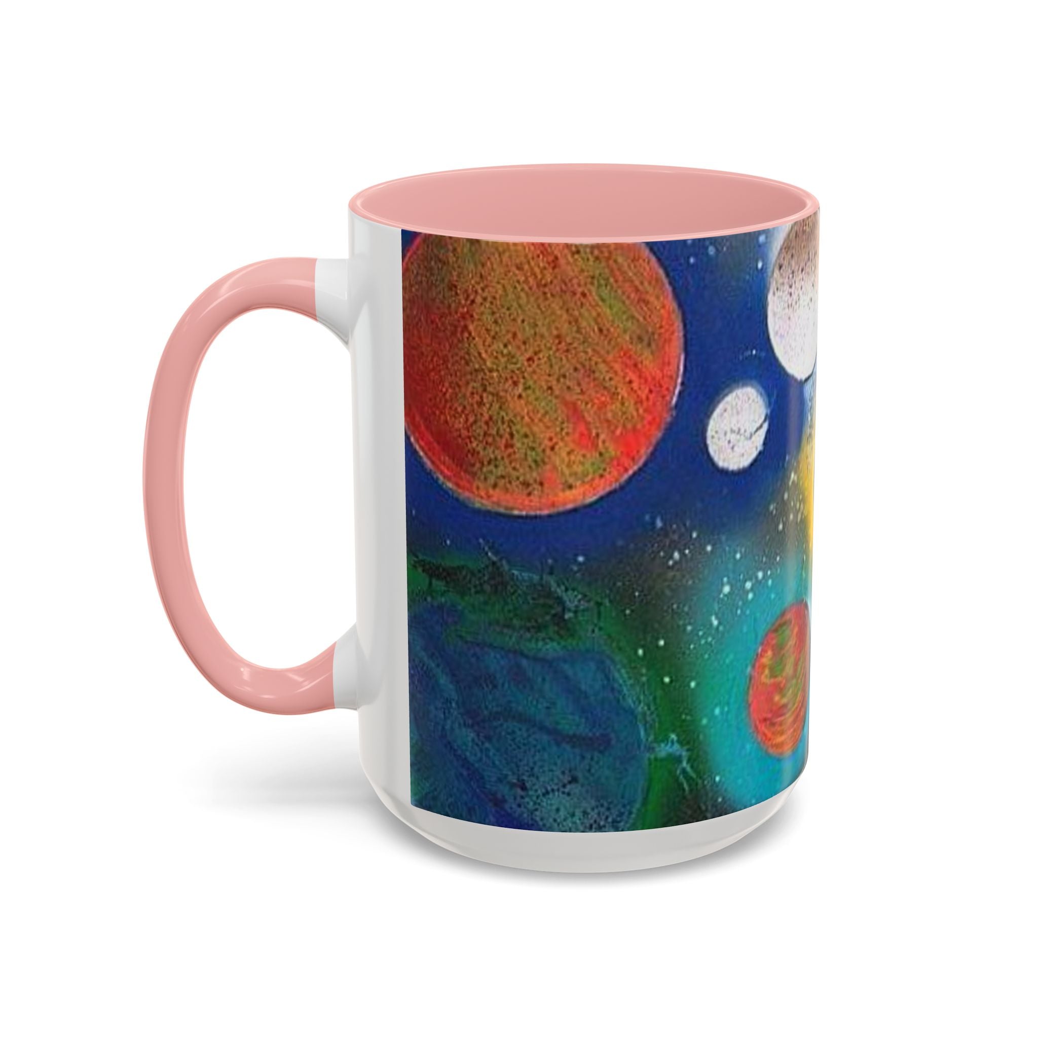 Galaxy Planets Accent Coffee Mug (11/15oz)