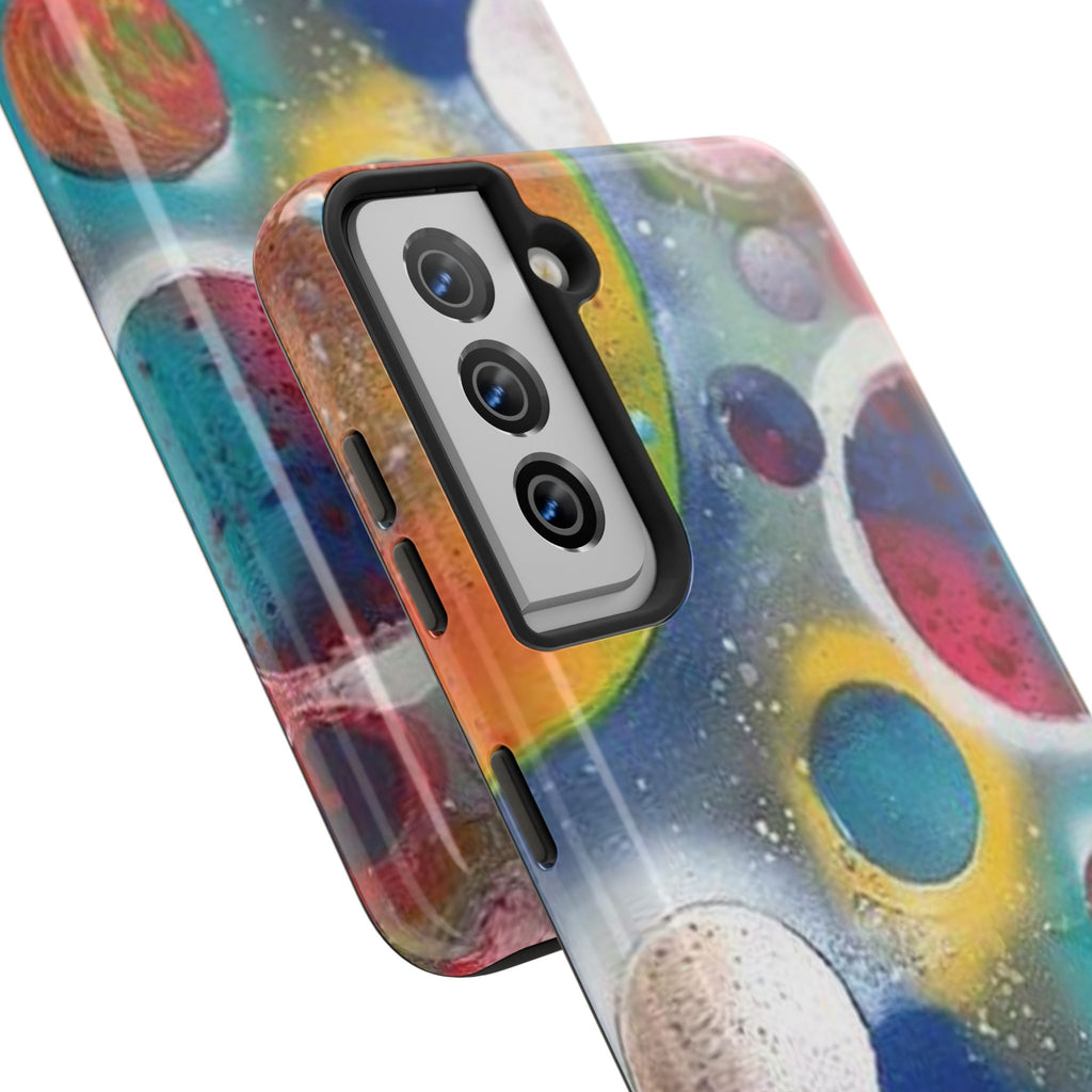 Galaxy Planets Themed Tough Phone Case (various phone options)