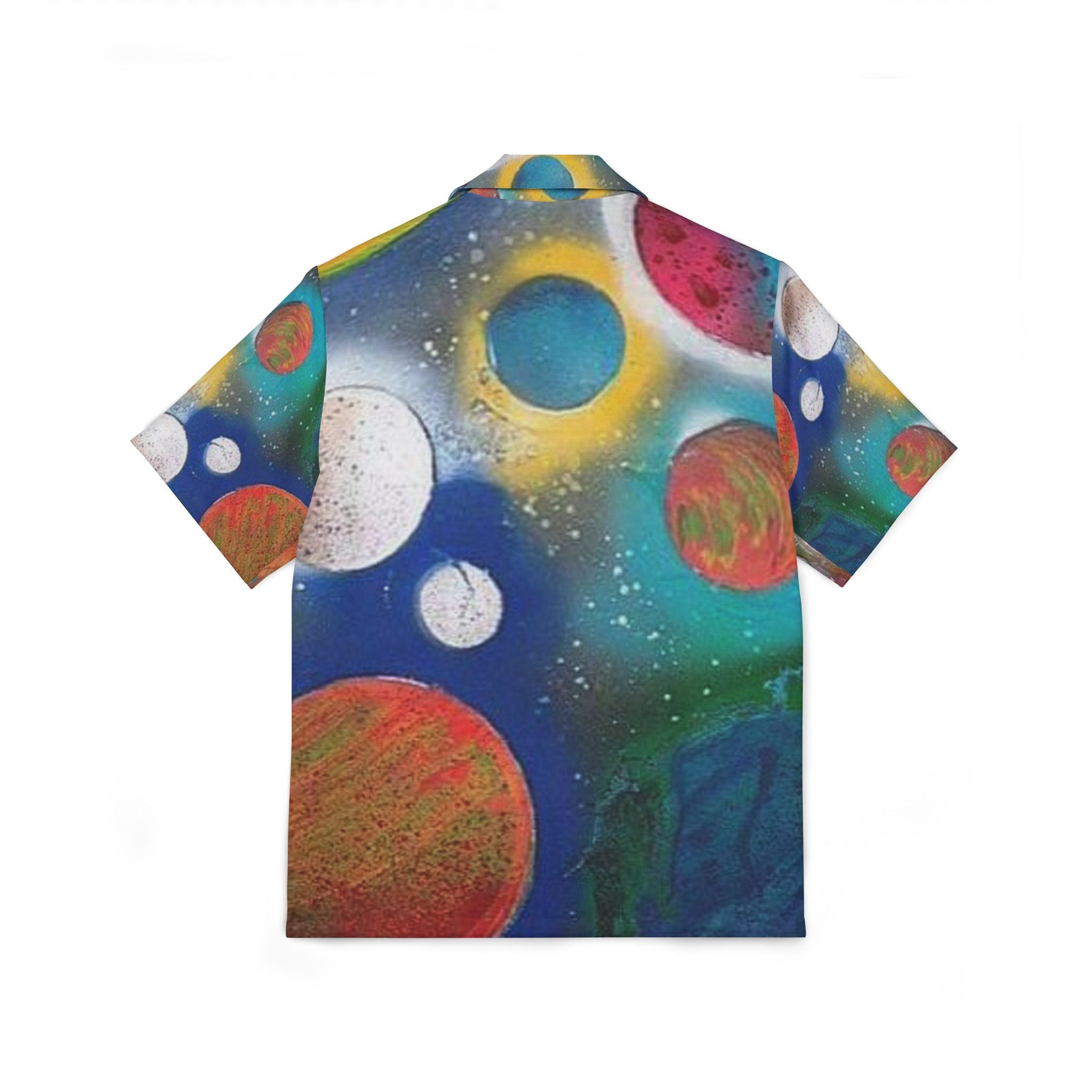 Galaxy Planets Paradise Hawaiian Shirt