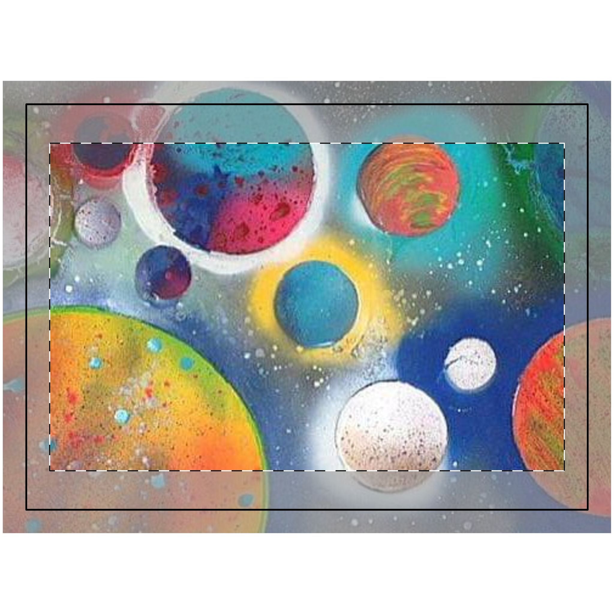Galaxy Planets Wall Tapestry