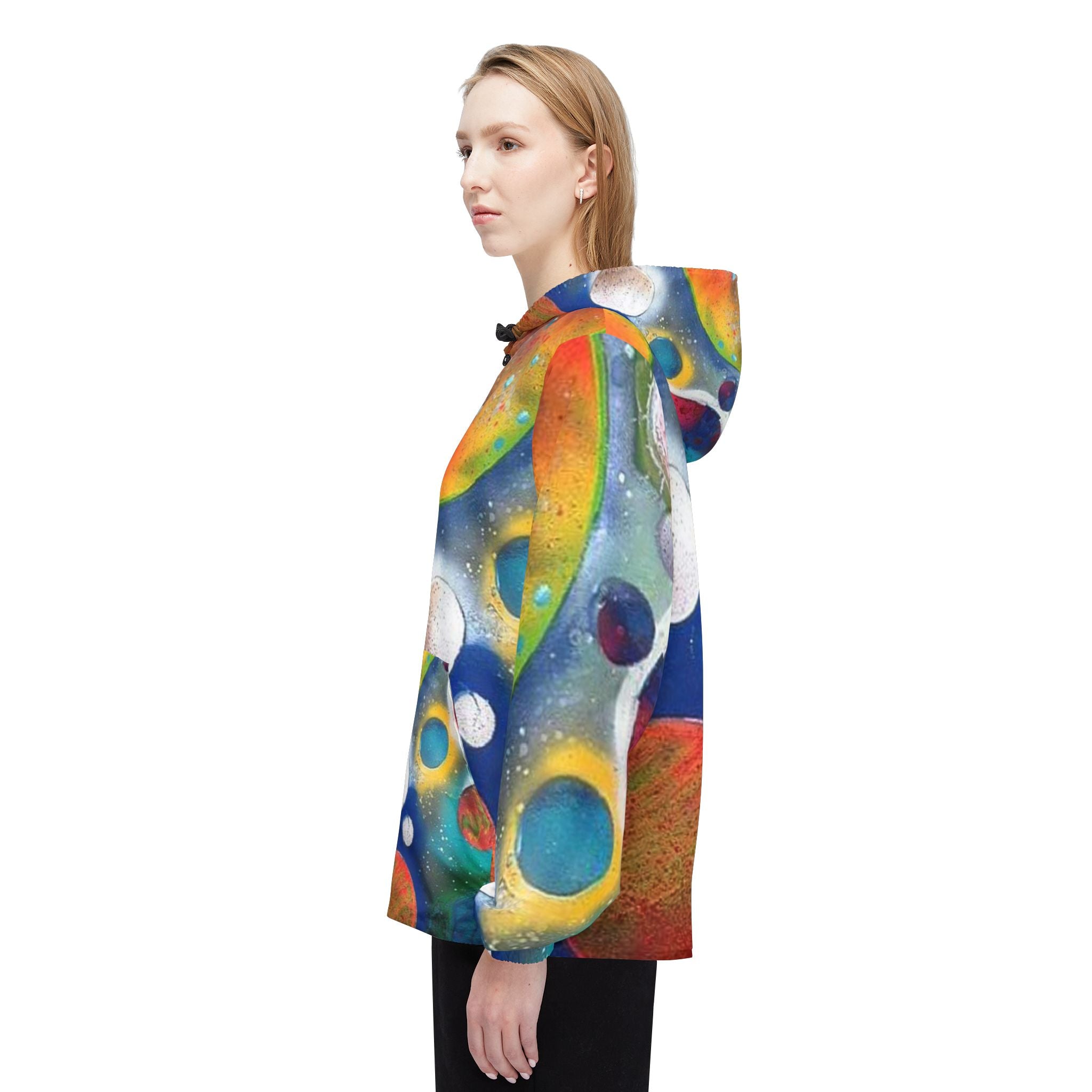 Galaxy Planets Windbreaker Jacket