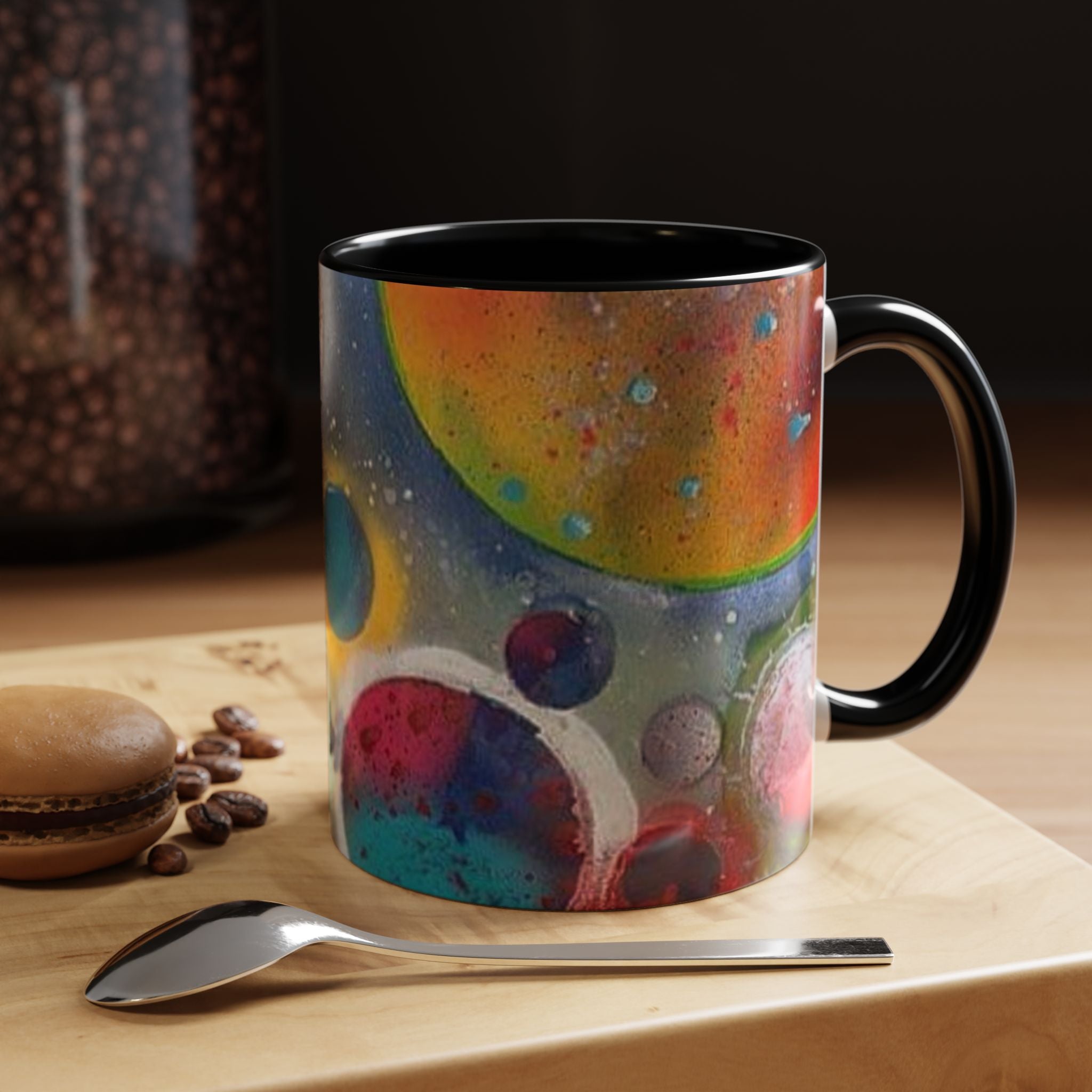 Galaxy Planets Accent Coffee Mug (11/15oz)