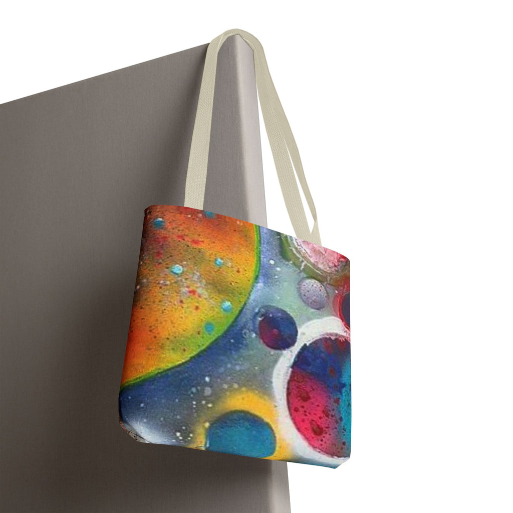 Galaxy Planets Tote Bag
