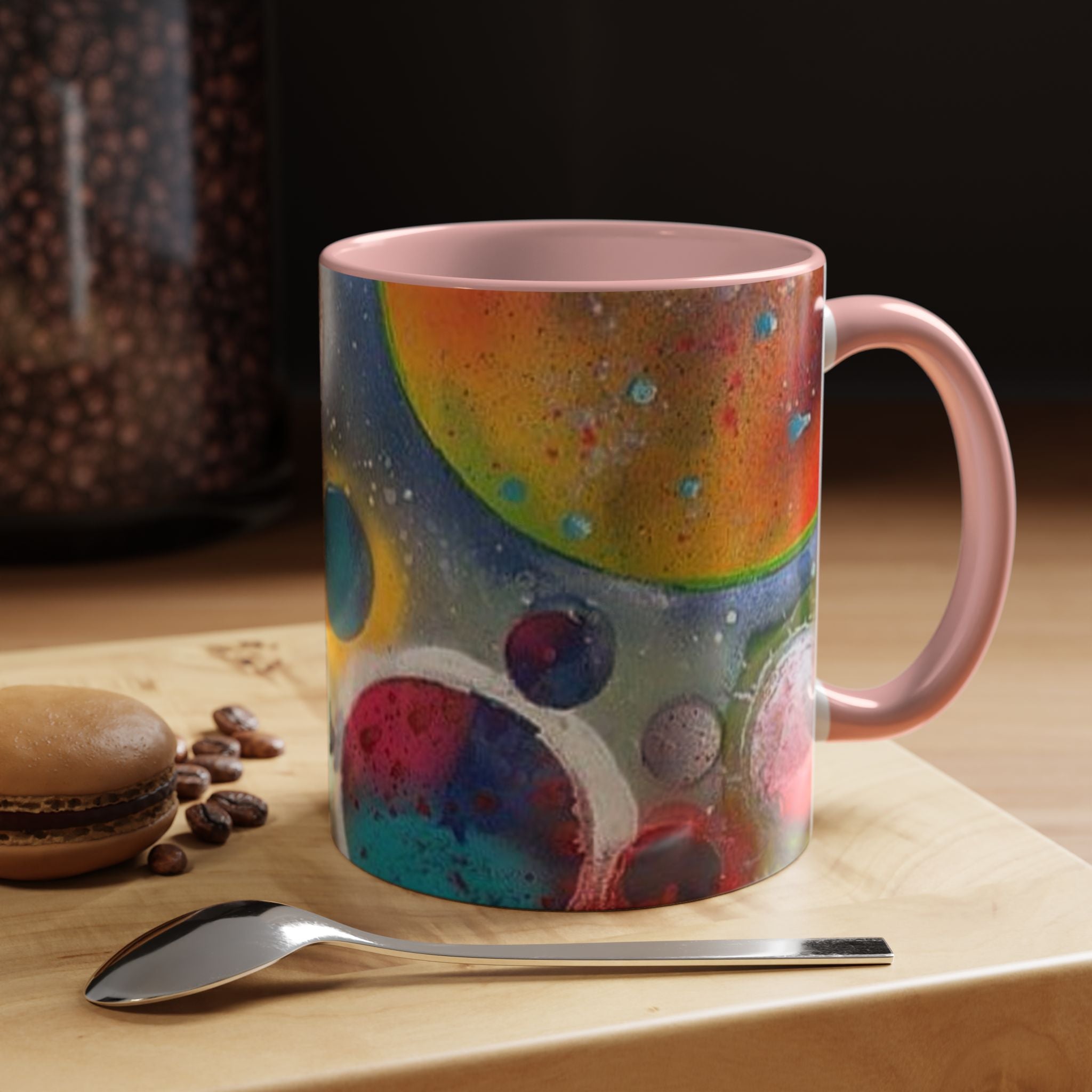Galaxy Planets Accent Coffee Mug (11/15oz)