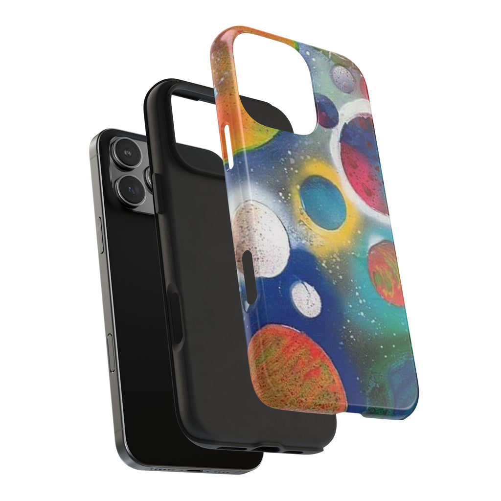 Galaxy Planets Themed Tough Phone Case (various phone options)