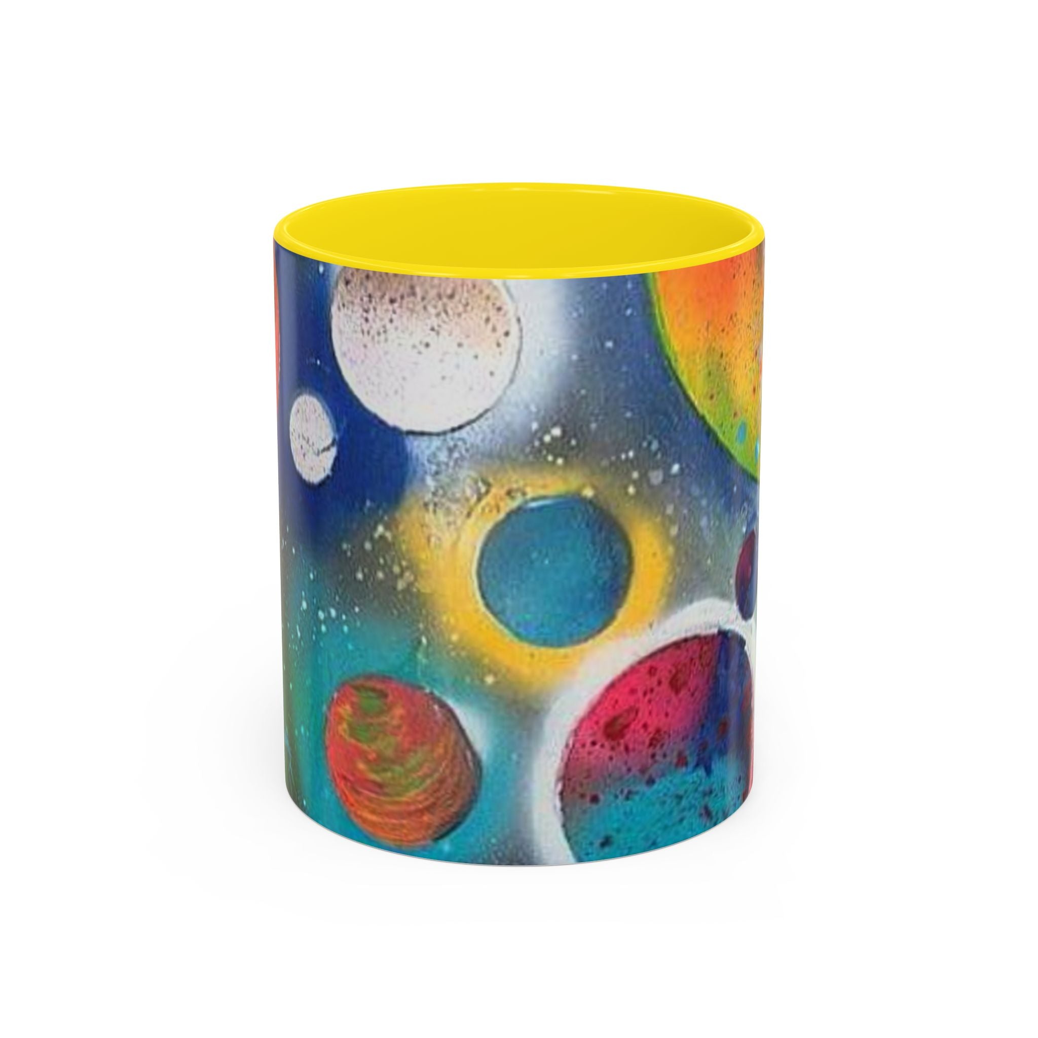 Galaxy Planets Accent Coffee Mug (11/15oz)