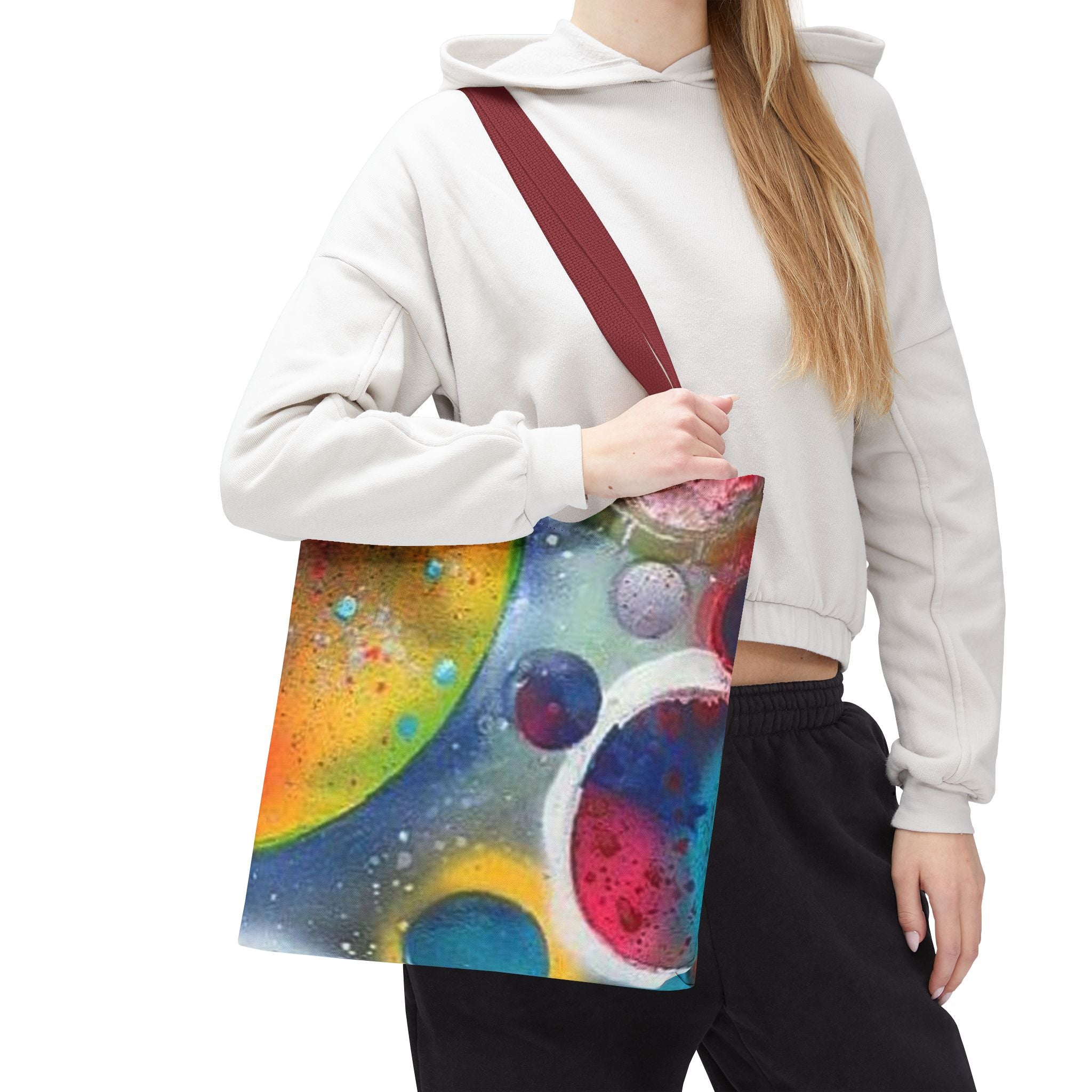 Galaxy Planets Tote Bag