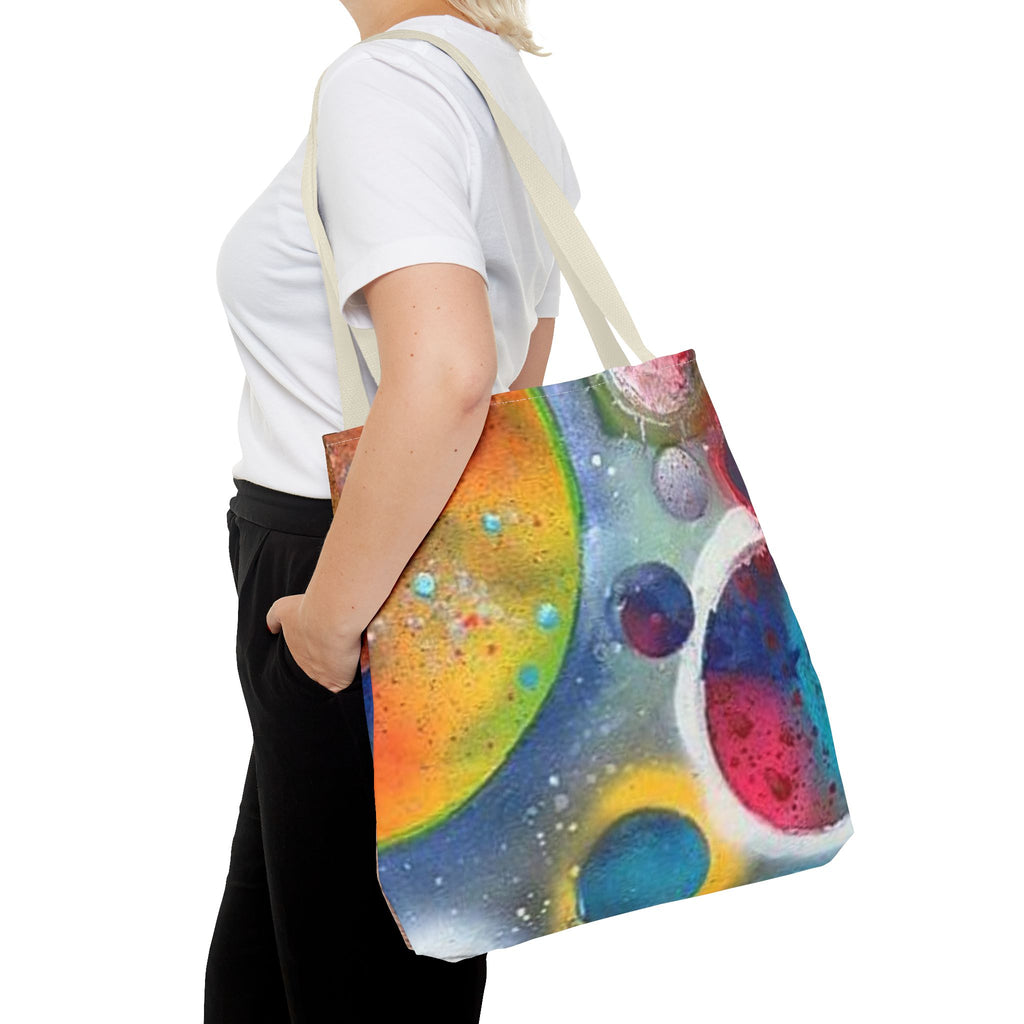 Galaxy Planets Tote Bag