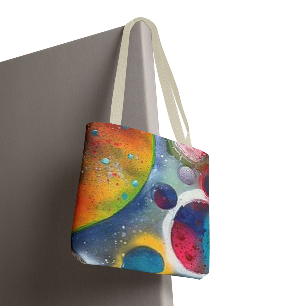 Galaxy Planets Tote Bag