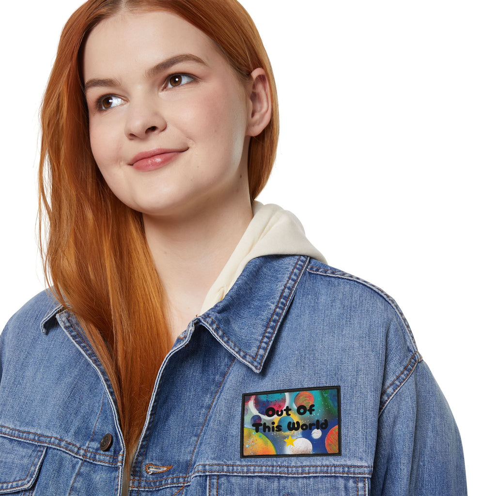 Galaxy Planets "Out Of This World" Iron-On Patch