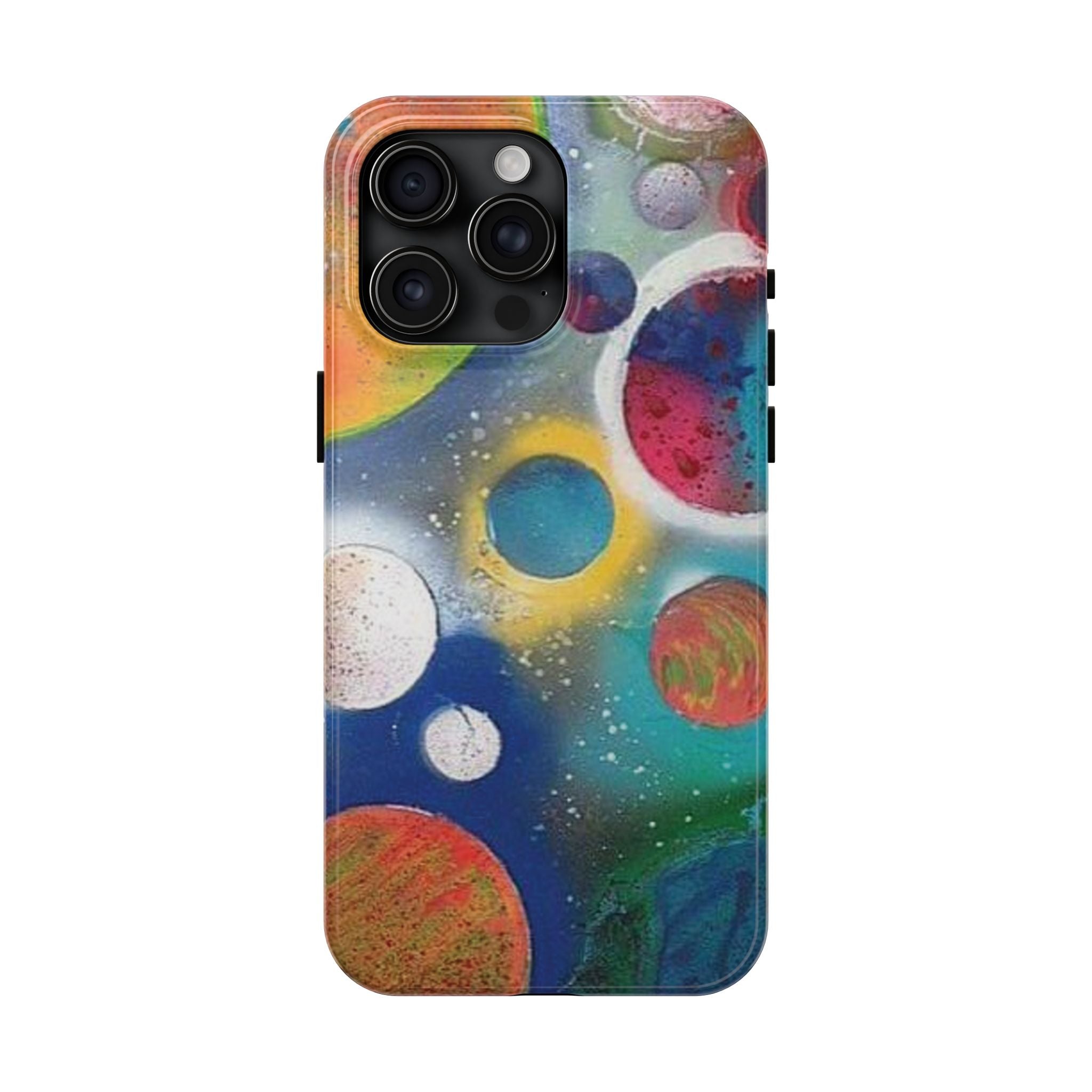 Galaxy Planets Themed Tough Phone Case (various phone options)