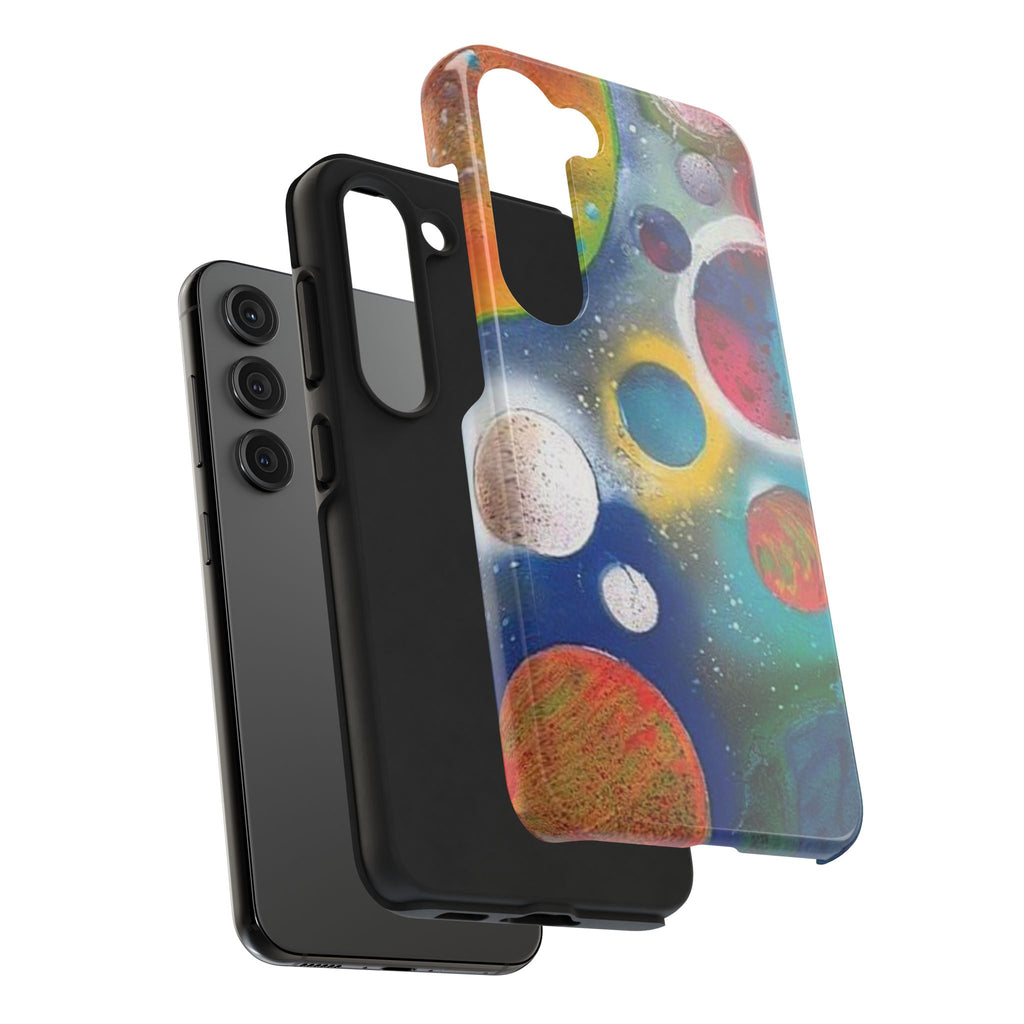 Galaxy Planets Themed Tough Phone Case (various phone options)