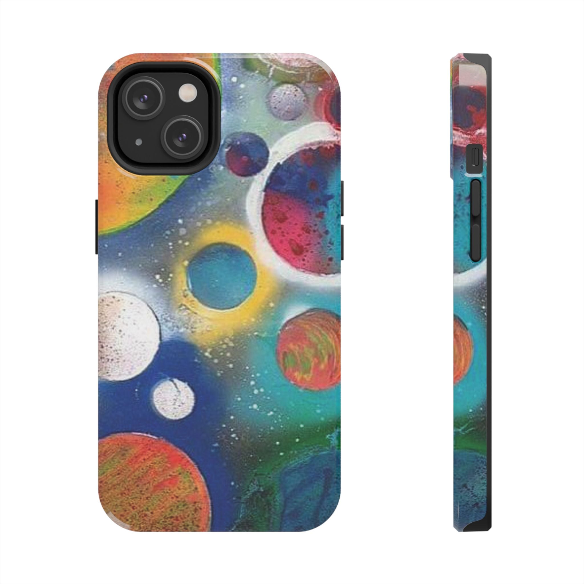 Galaxy Planets Themed Tough Phone Case (various phone options)