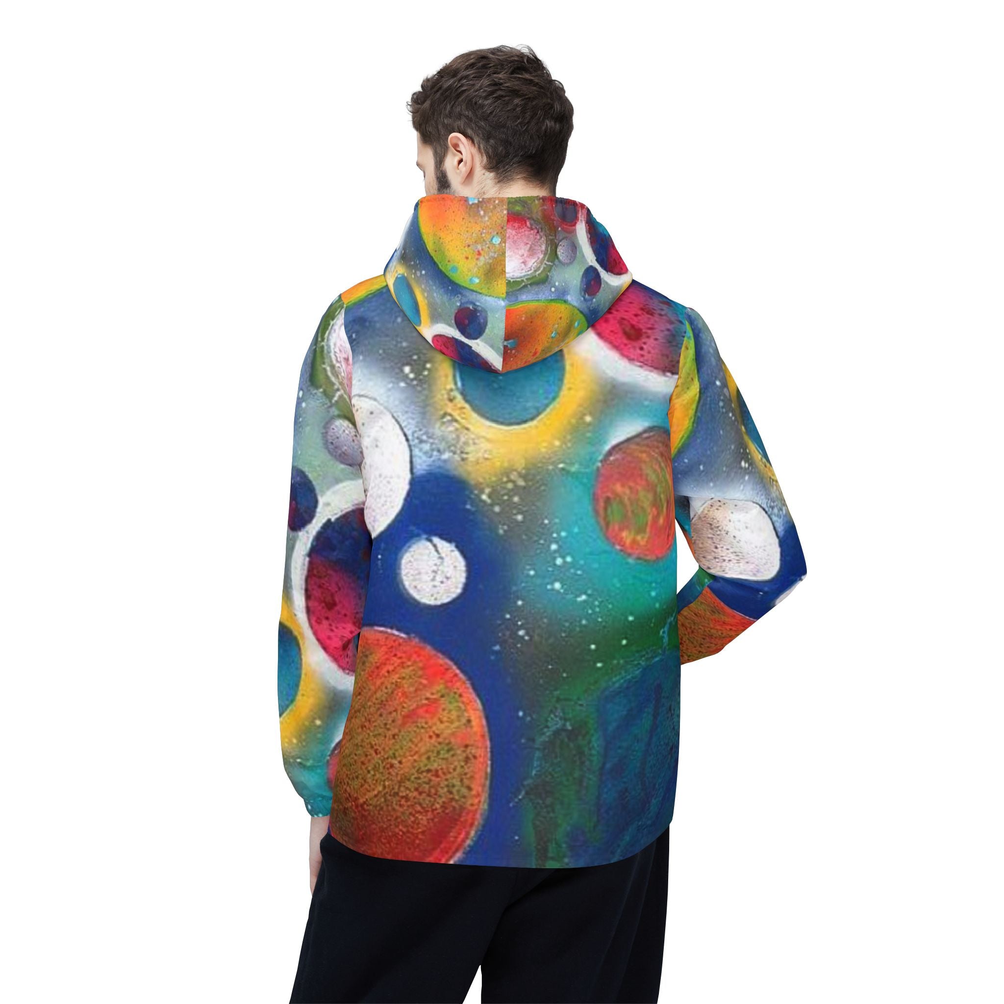 Galaxy Planets Windbreaker Jacket