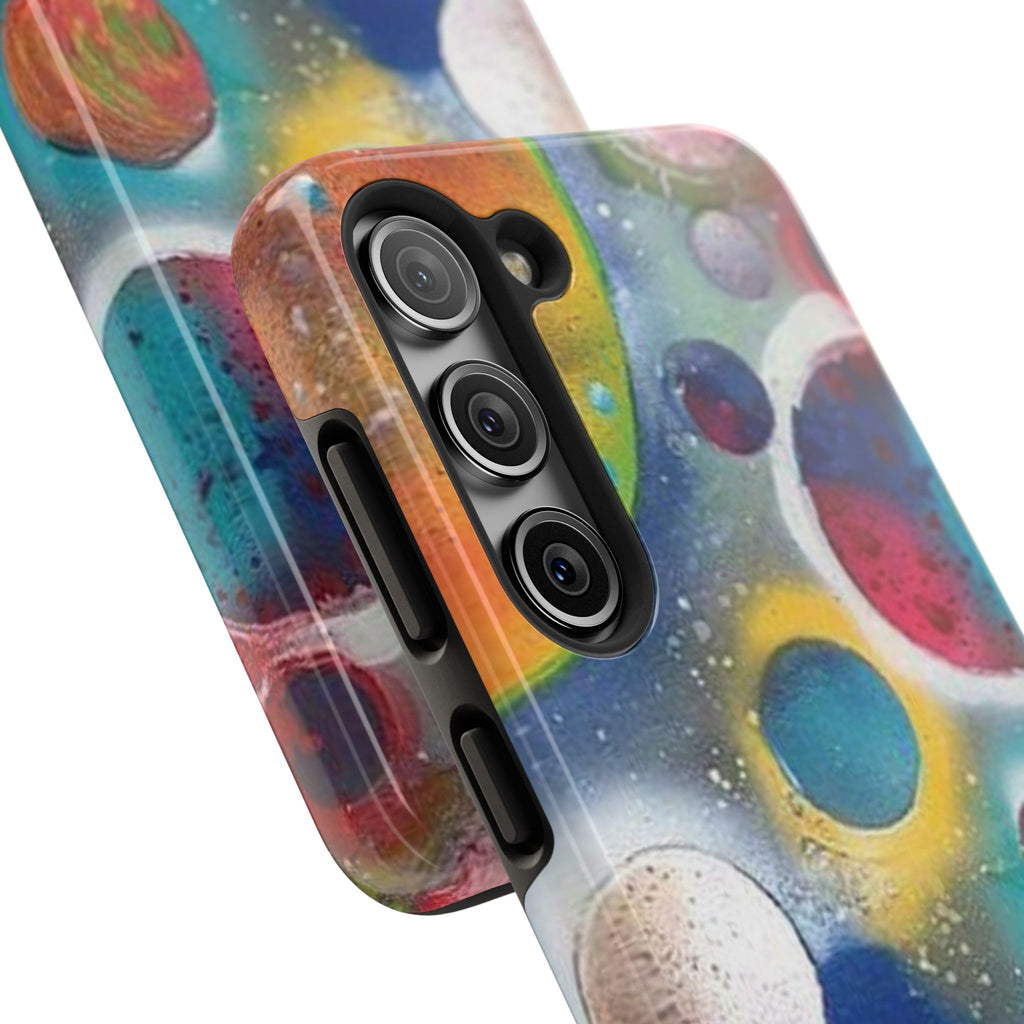 Galaxy Planets Themed Tough Phone Case (various phone options)
