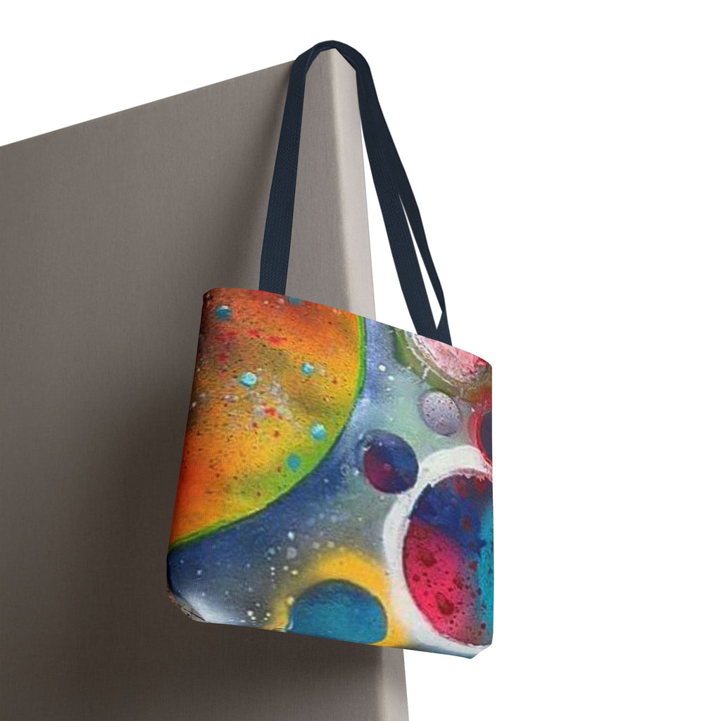 Galaxy Planets Tote Bag