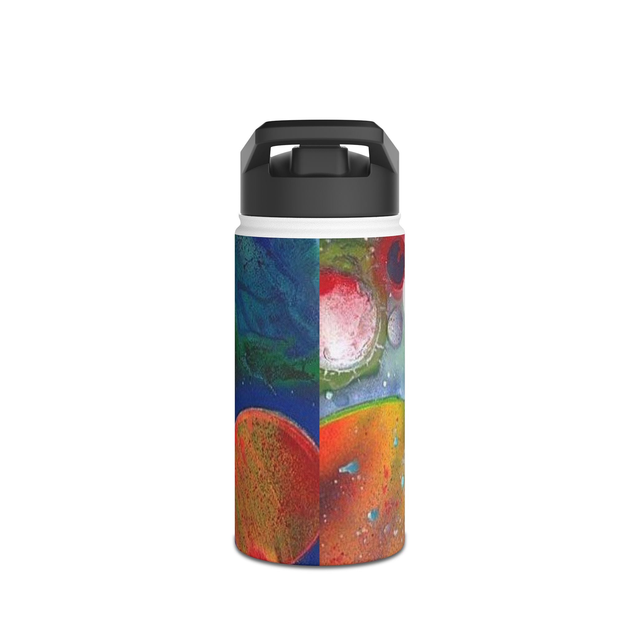 Galaxy Planets Stainless Steel Water Bottle
