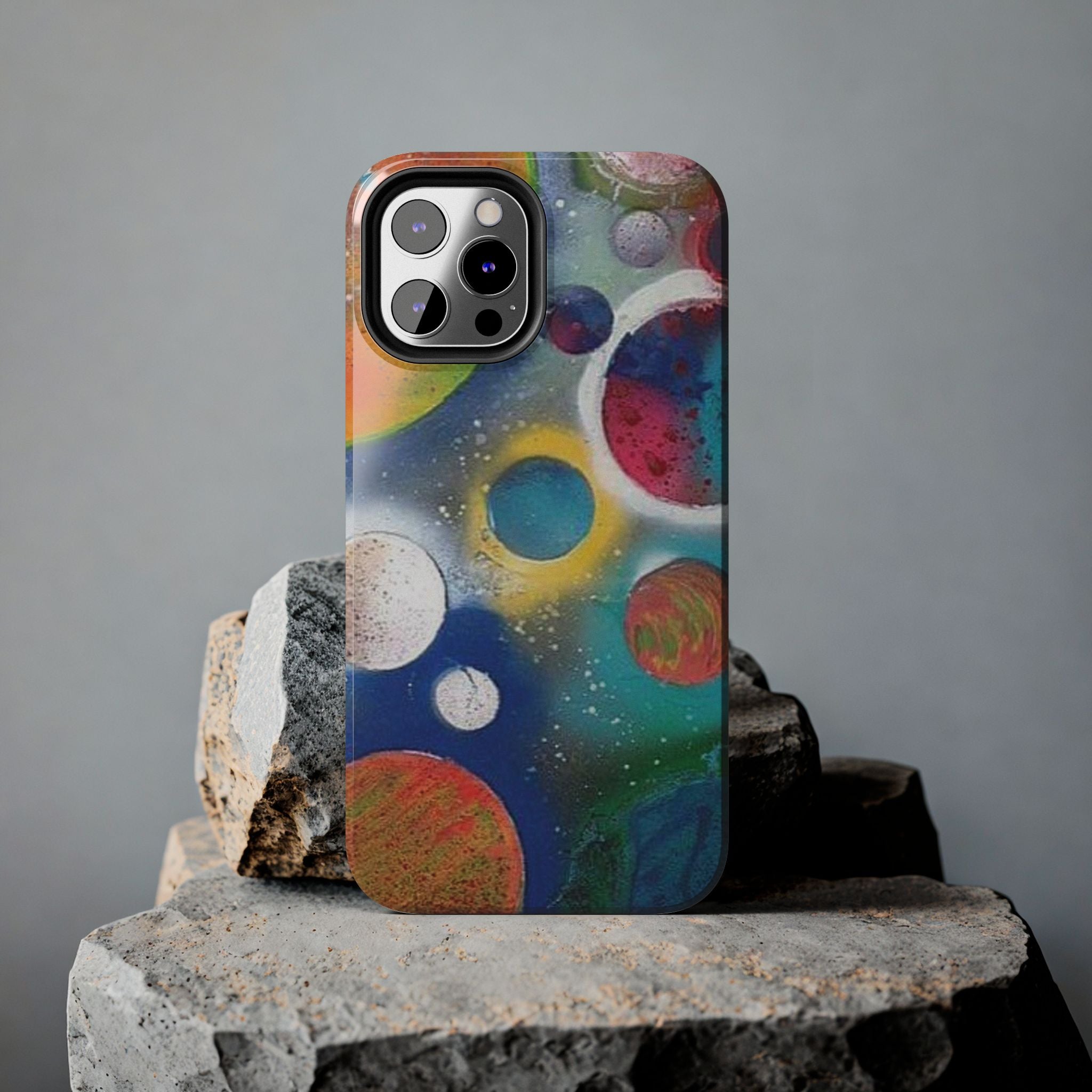 Galaxy Planets Themed Tough Phone Case (various phone options)