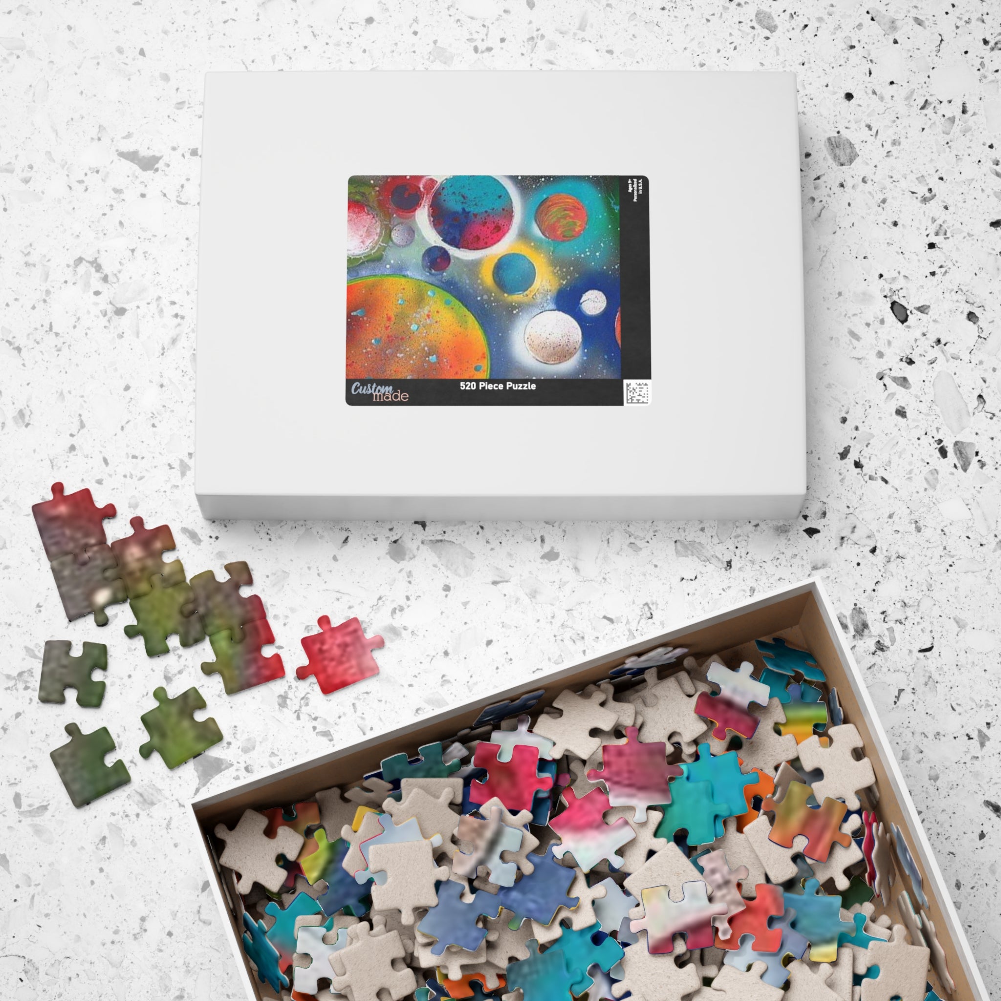 Galaxy Planets Jigsaw Puzzle (110/252/520/1014 pcs)
