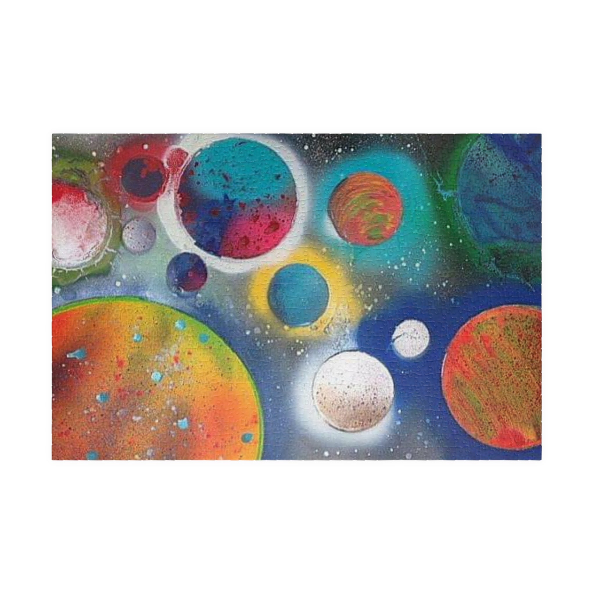 Galaxy Planets Jigsaw Puzzle (110/252/520/1014 pcs)
