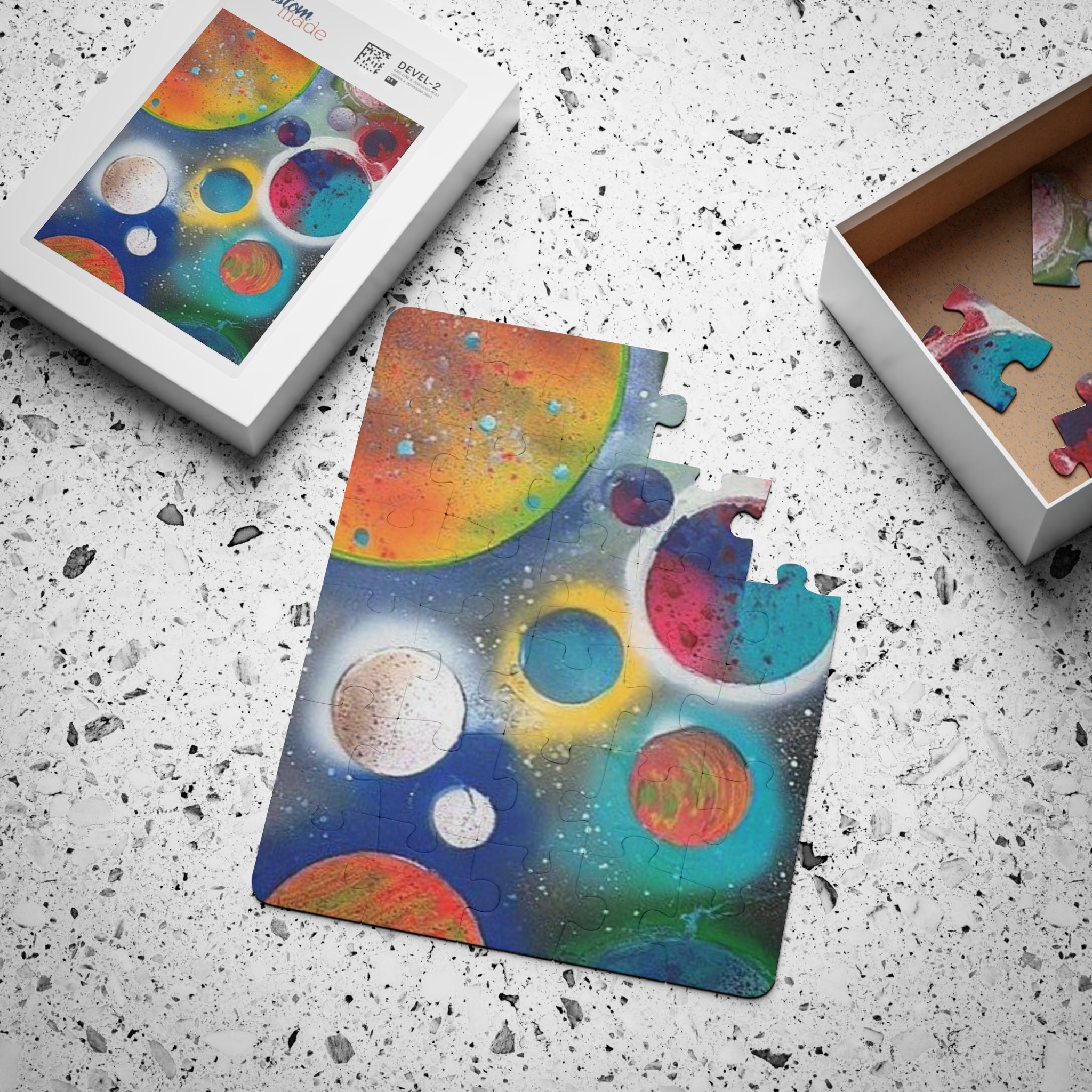 Galaxy Planets Kids Puzzle 30-Piece Jigsaw for Toddlers & Preschoolers