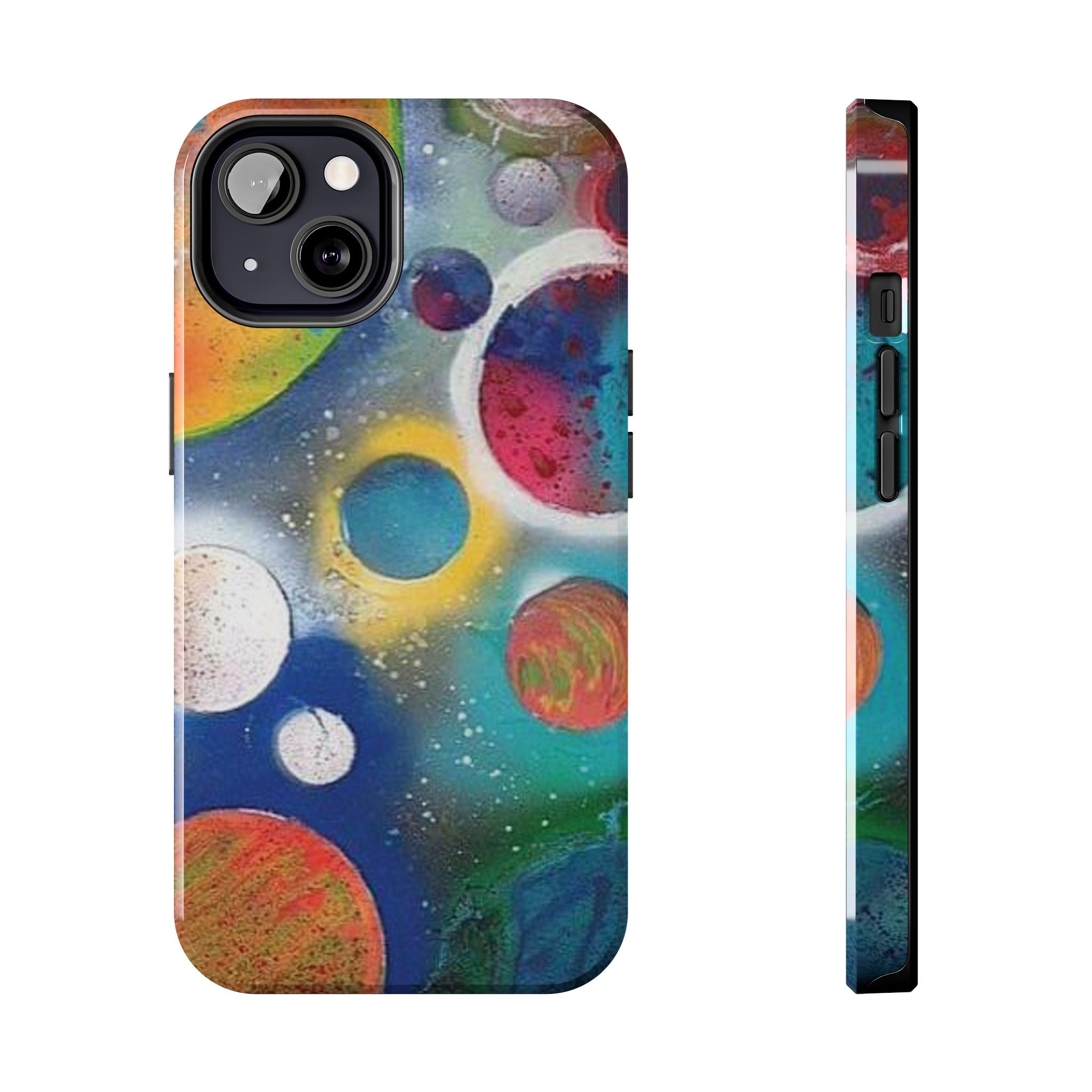 Galaxy Planets Themed Tough Phone Case (various phone options)