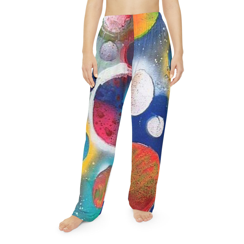 Galaxy Planets Women's Pajama Pants