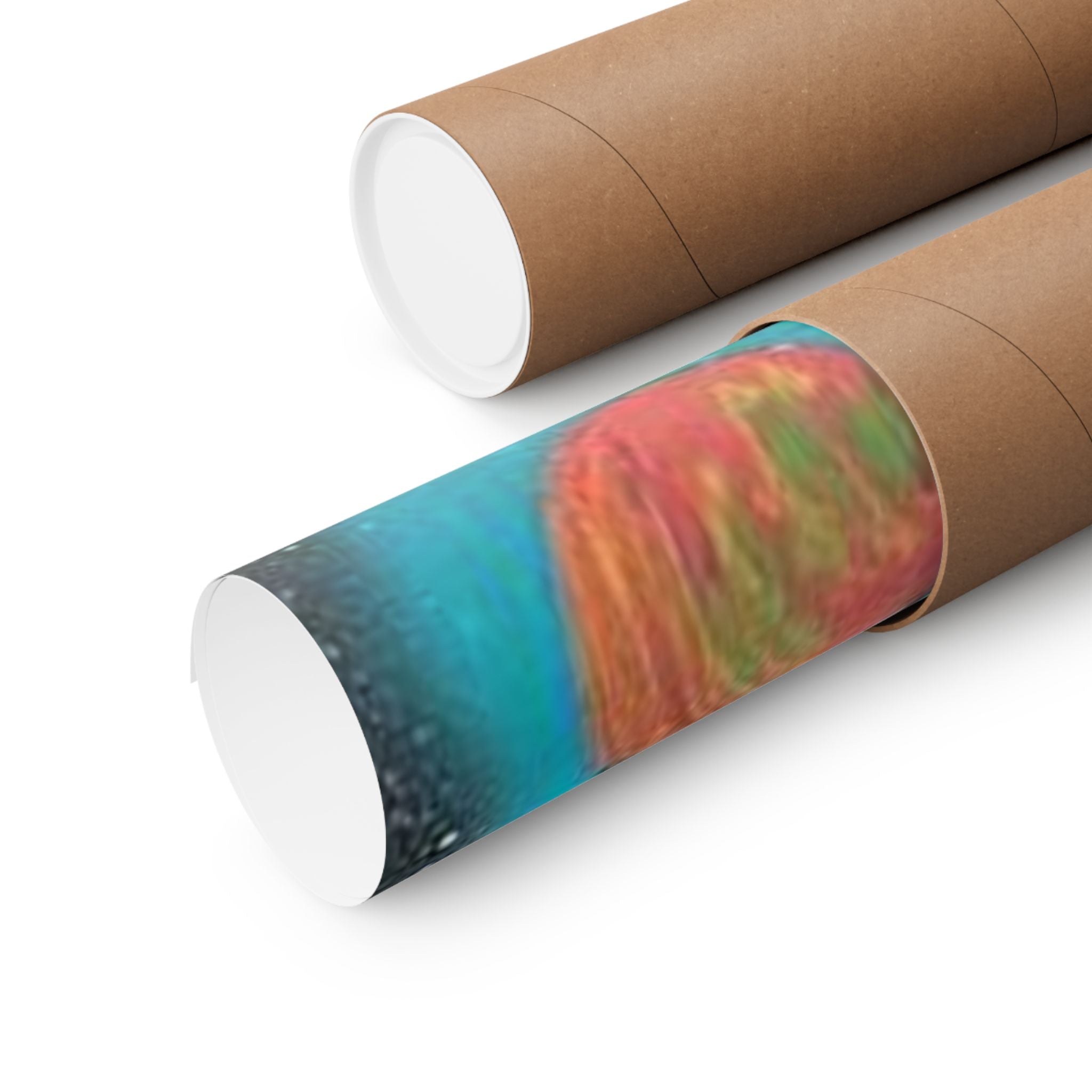 Galaxy Planets Print Matte Vertical Poster