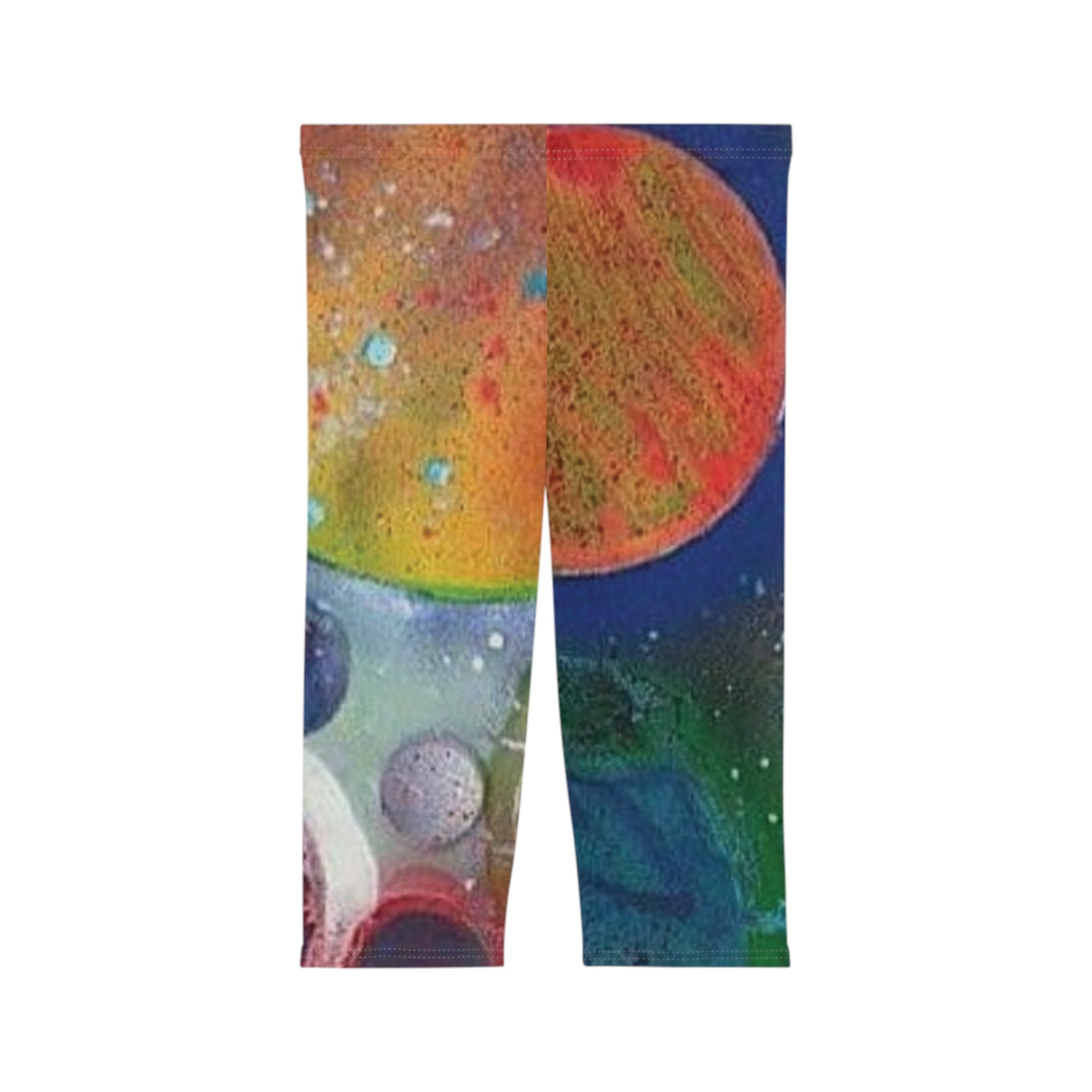 Galaxy Planets Capri Leggings
