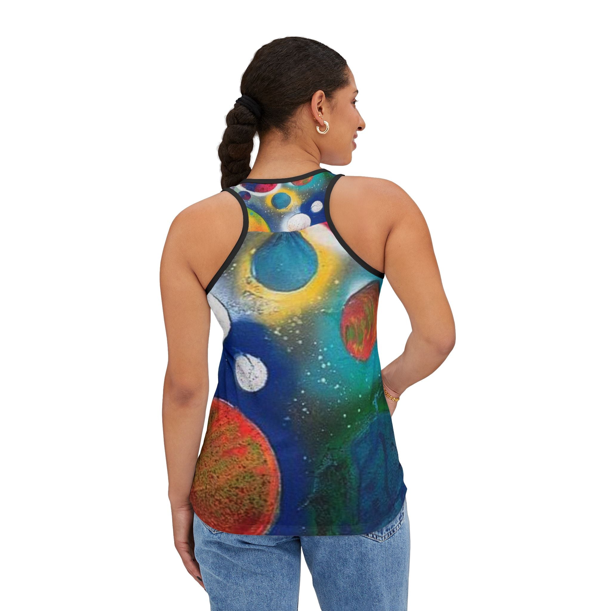 Galaxy Planets Women's Tank Top