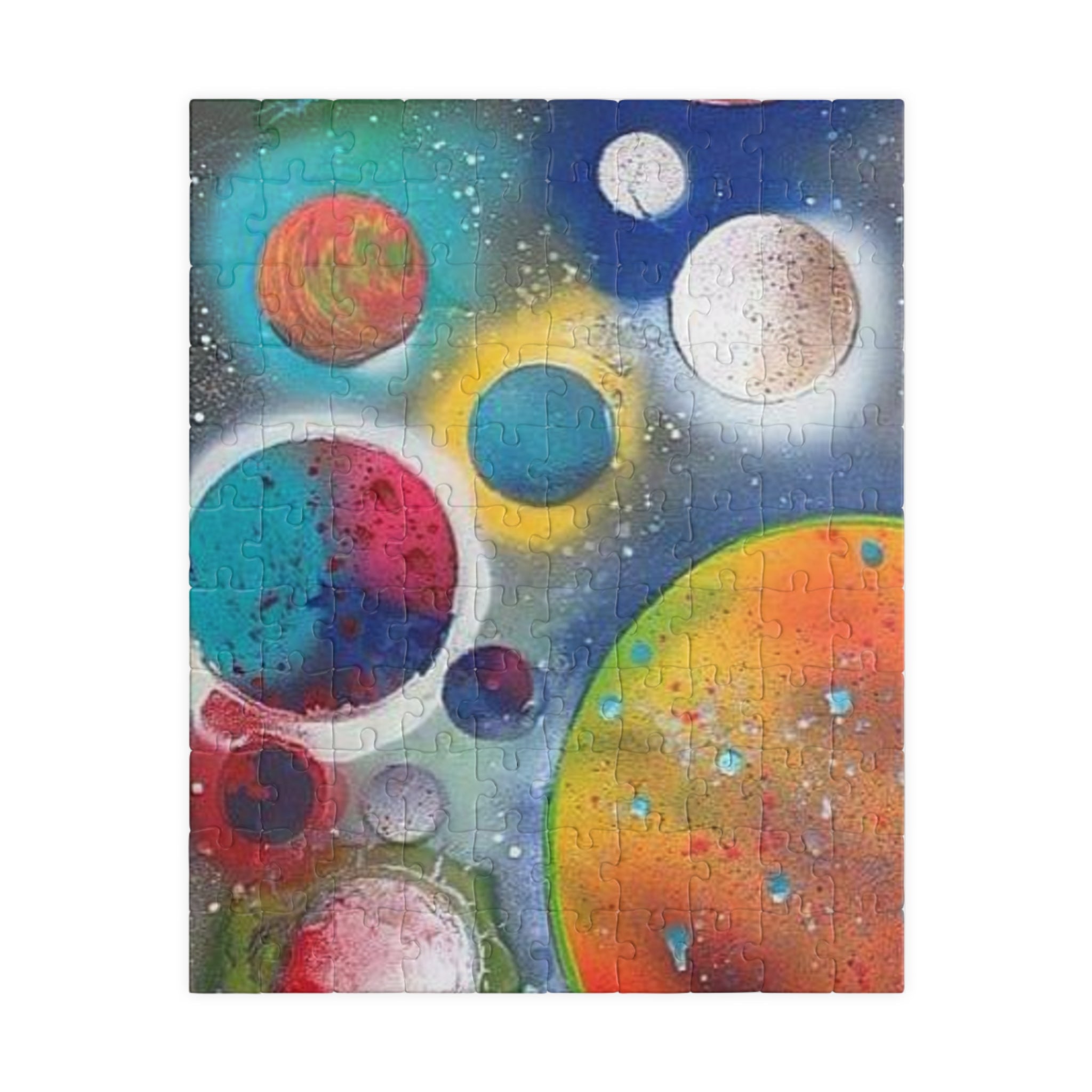 Galaxy Planets Jigsaw Puzzle (110/252/520/1014 pcs)