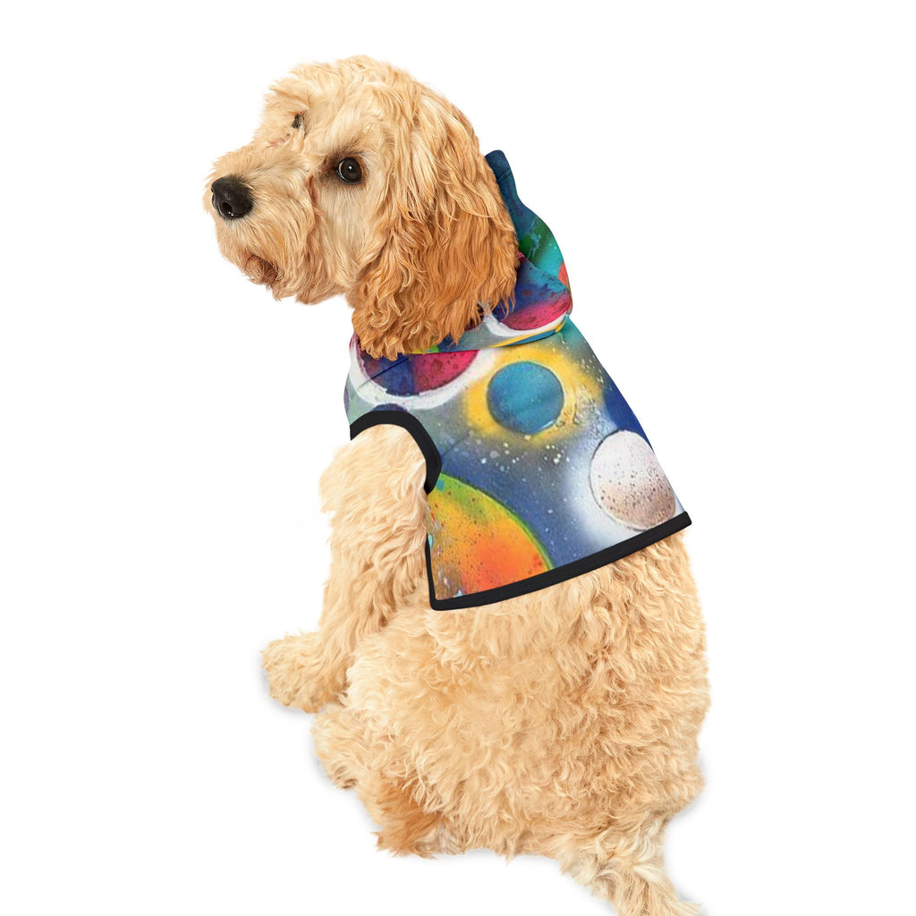 Galaxy Planets Pet Hoodie