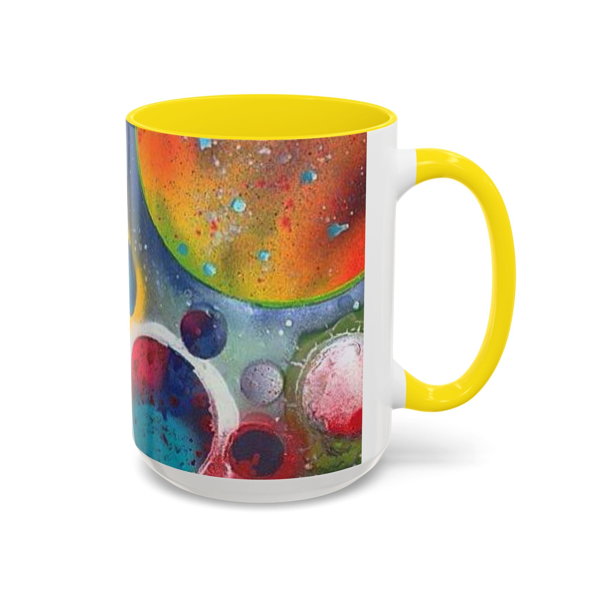 Galaxy Planets Accent Coffee Mug (11/15oz)