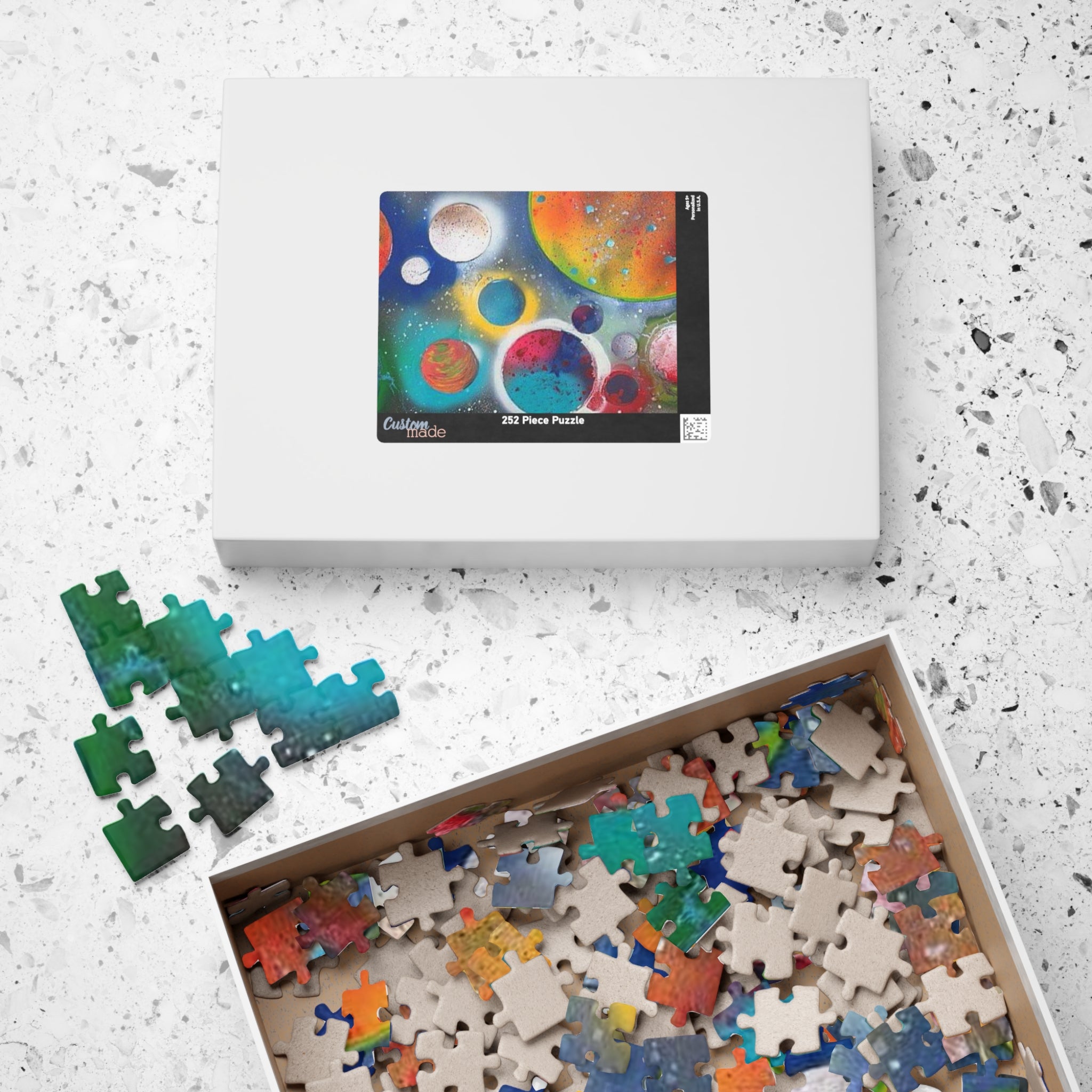 Galaxy Planets Jigsaw Puzzle (110/252/520/1014 pcs)