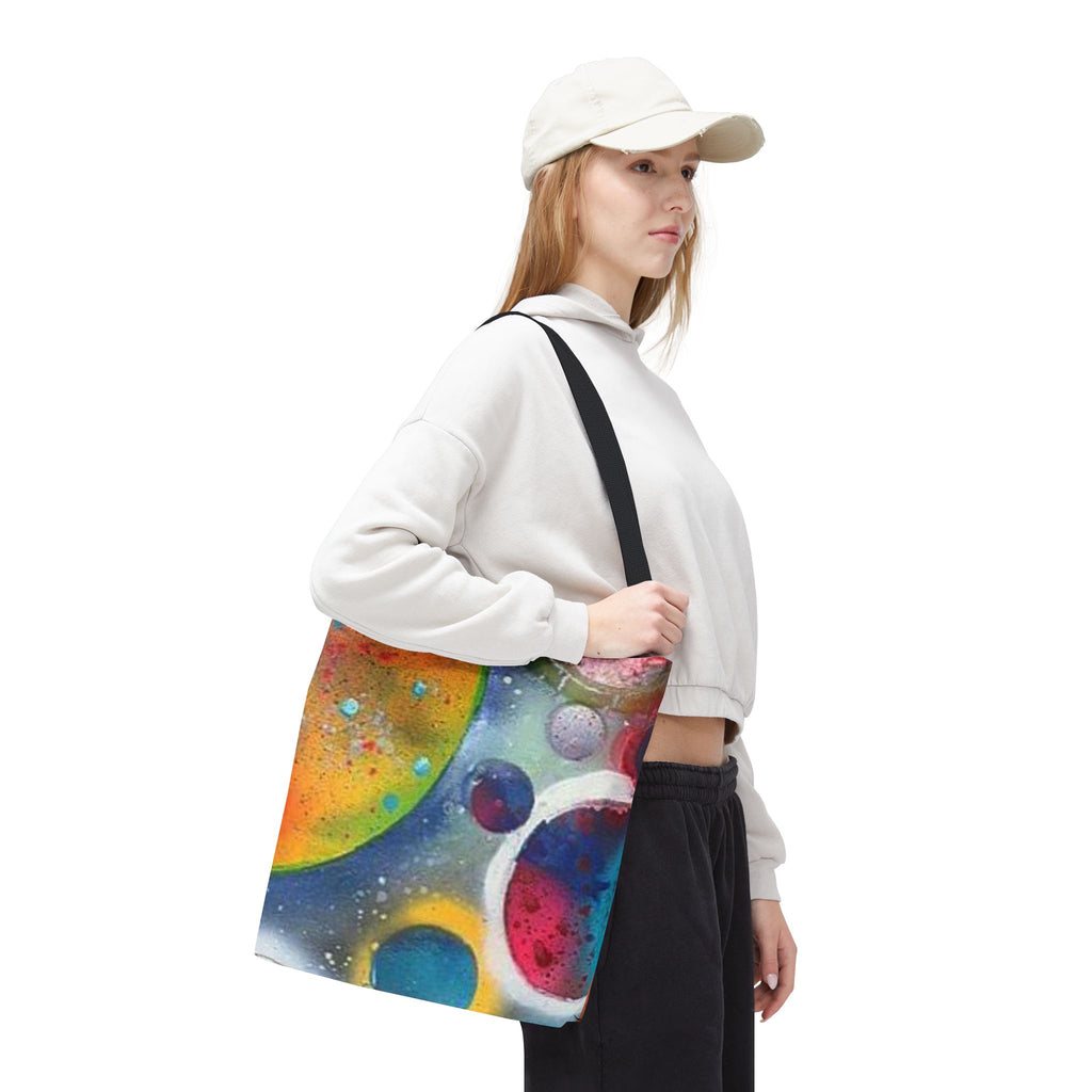 Galaxy Planets Tote Bag