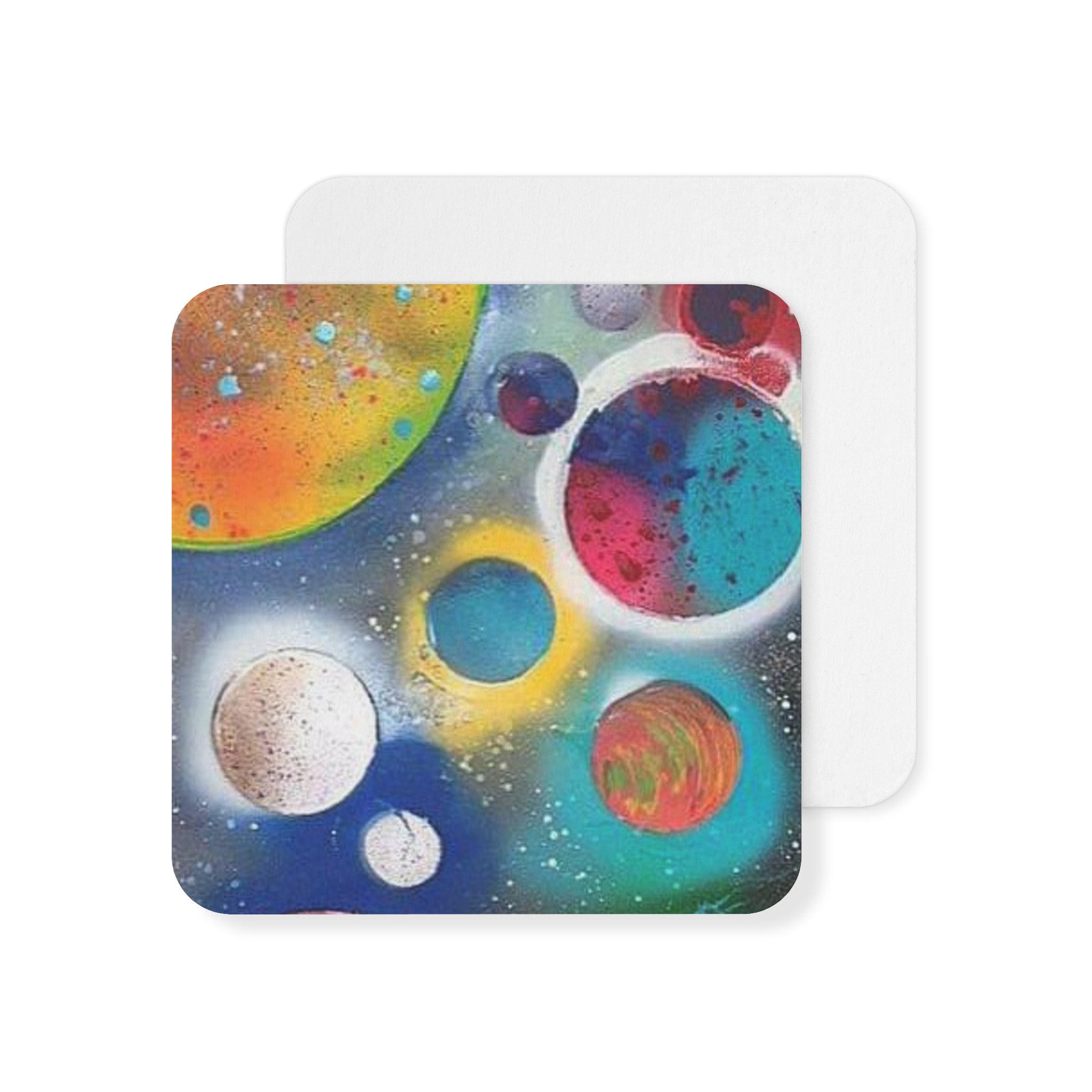 Galaxy Planets Drink Coasters Set (50/100 pcs)