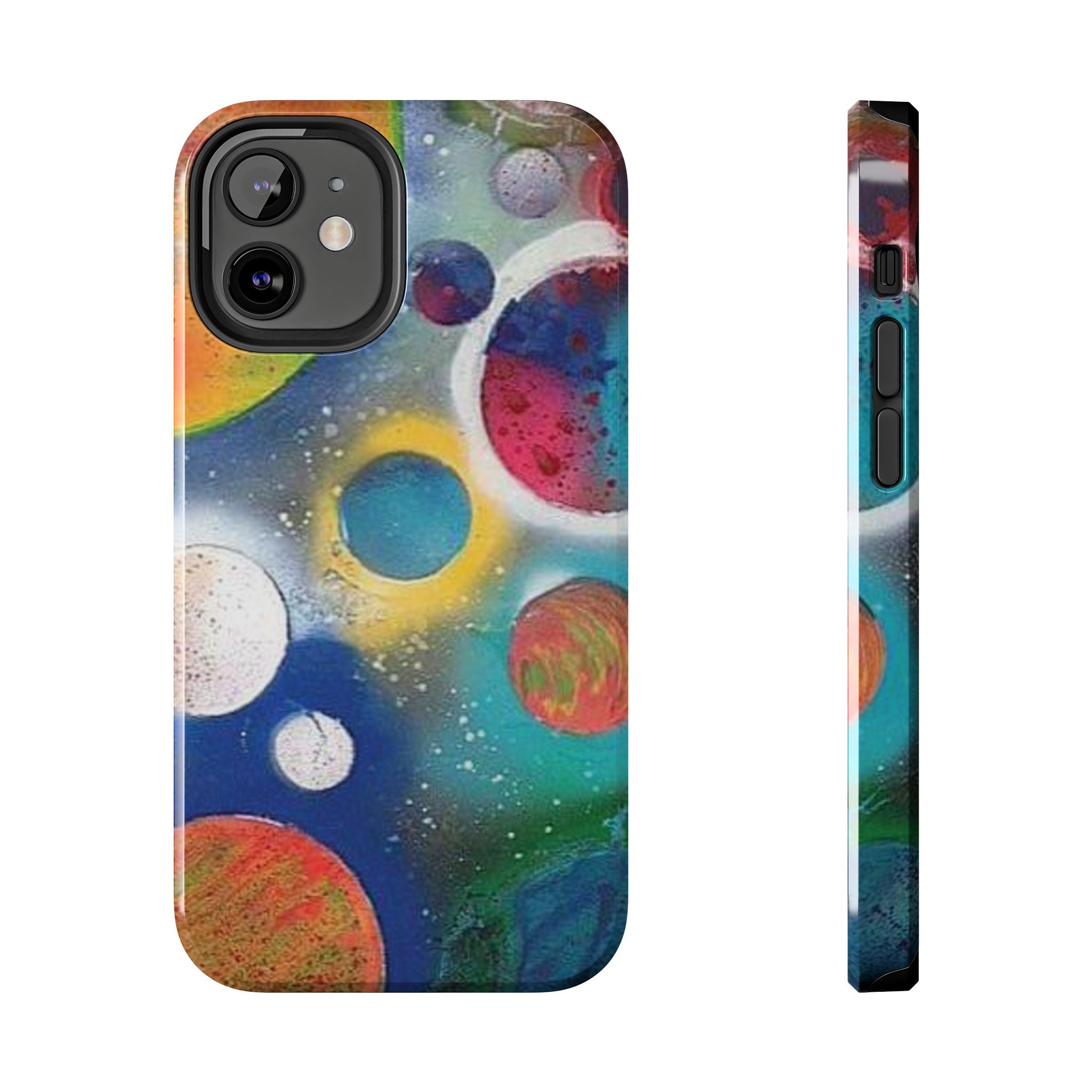 Galaxy Planets Themed Tough Phone Case (various phone options)