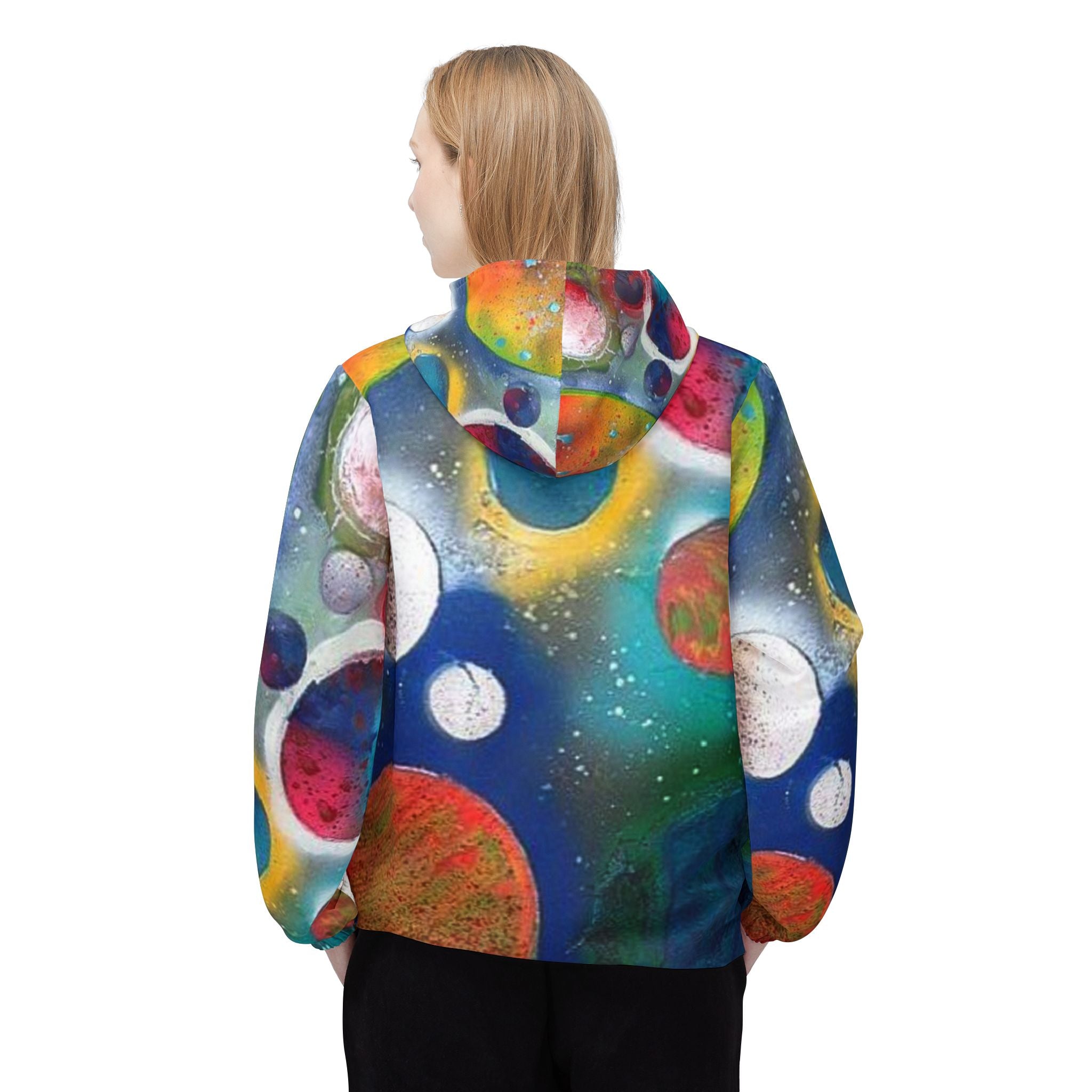 Galaxy Planets Windbreaker Jacket