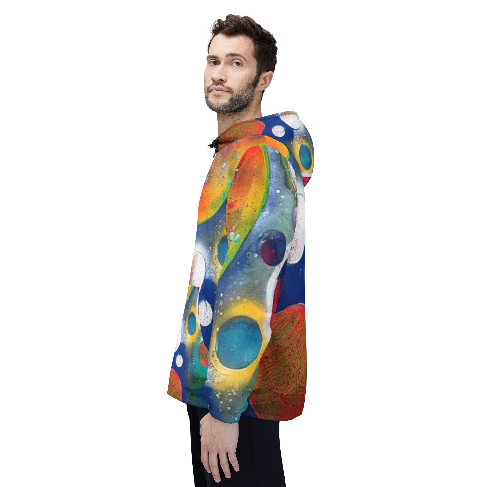 Galaxy Planets Windbreaker Jacket