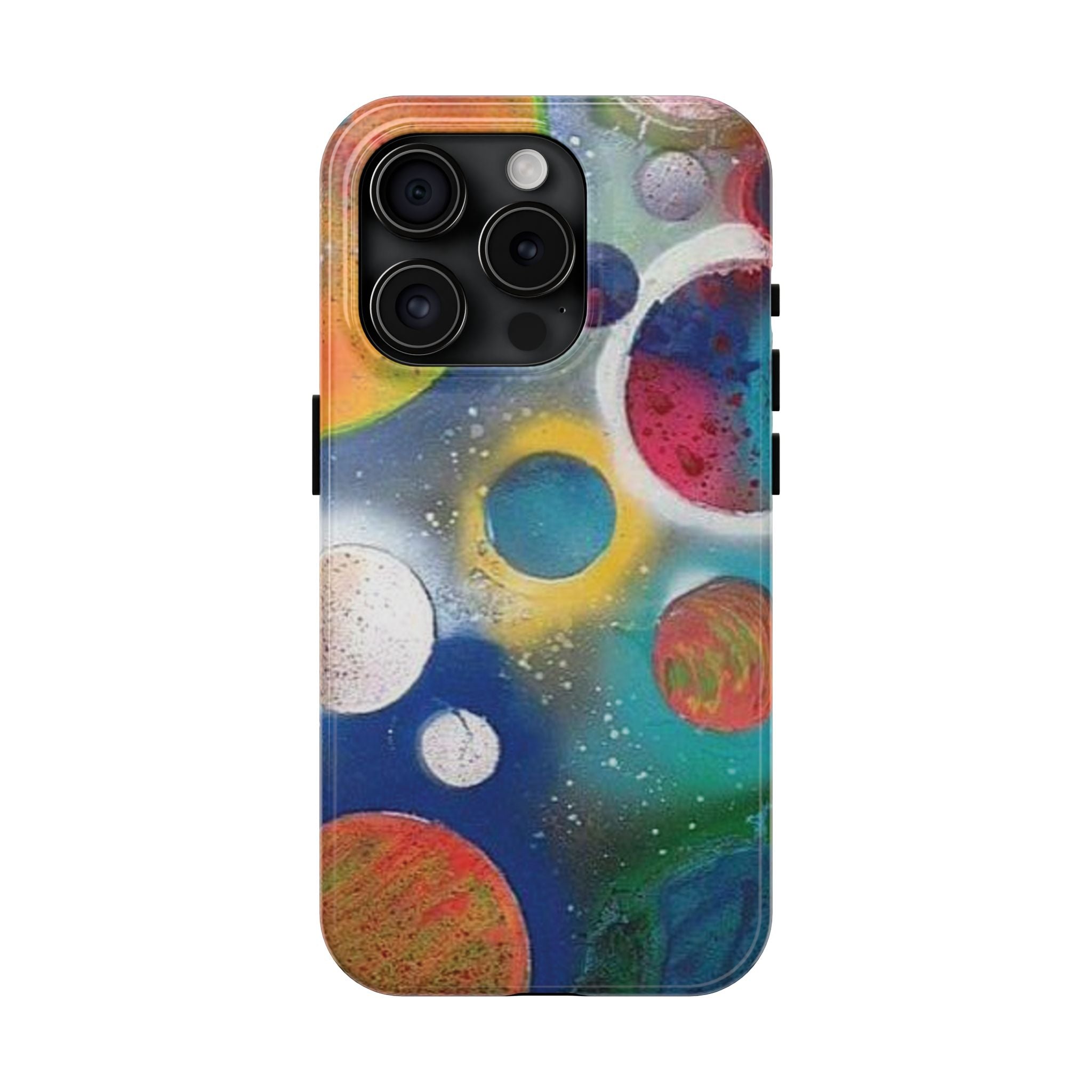 Galaxy Planets Themed Tough Phone Case (various phone options)