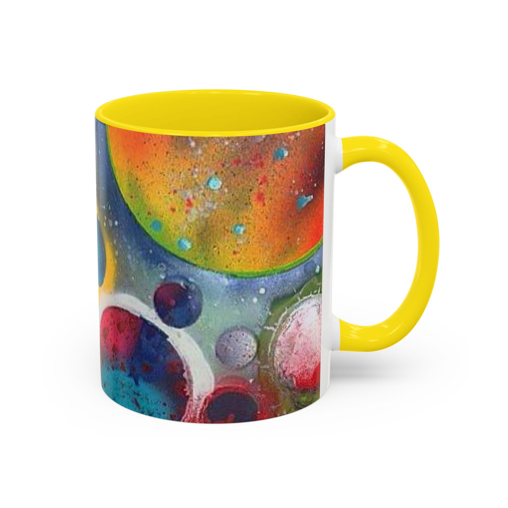 Galaxy Planets Accent Coffee Mug (11/15oz)