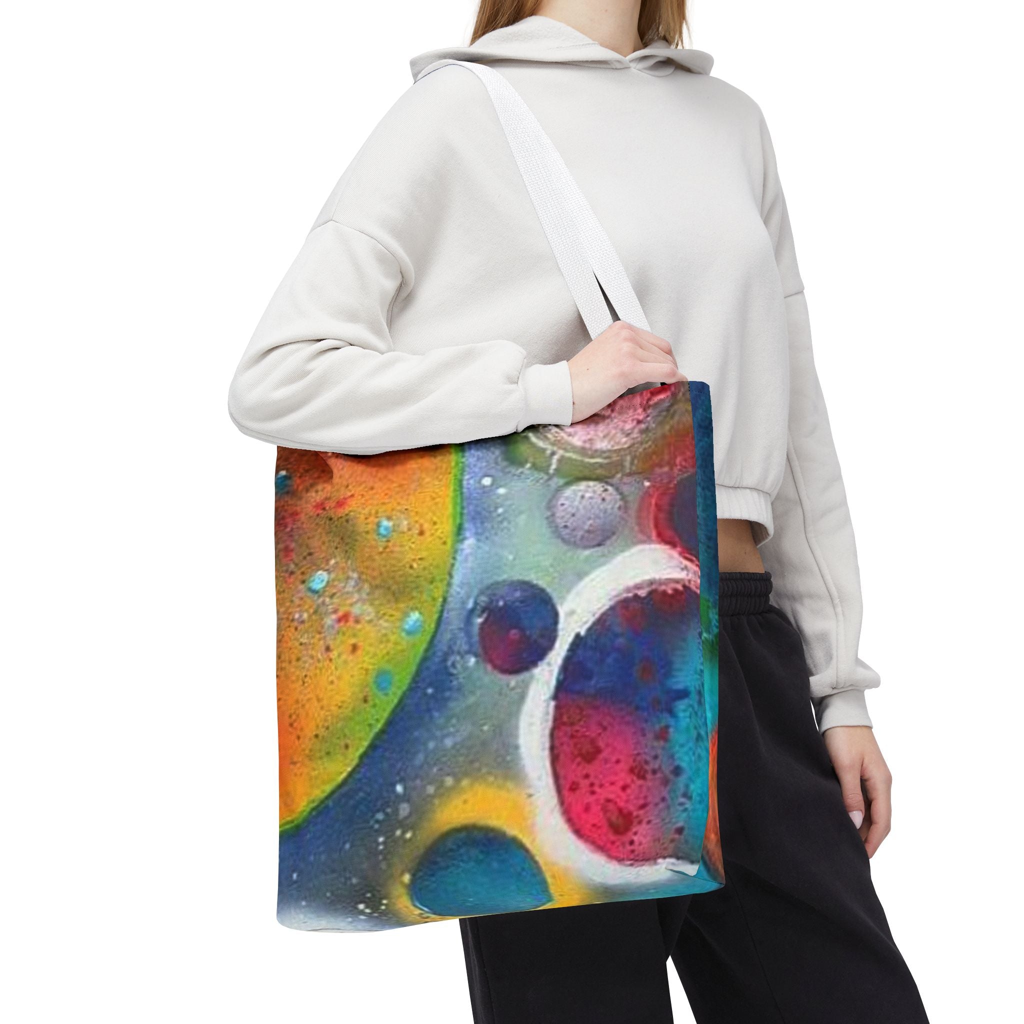 Galaxy Planets Tote Bag