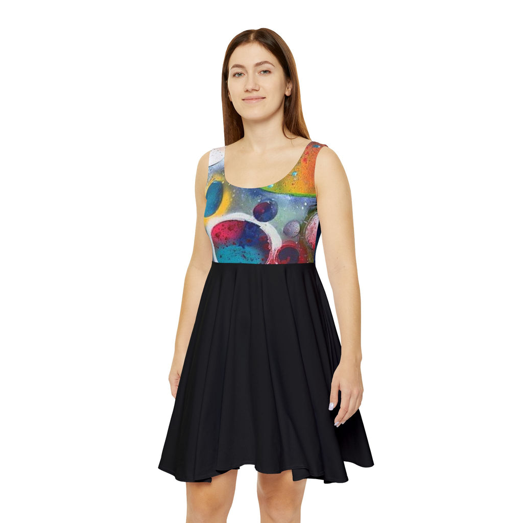 Galaxy Planets Skater Dress