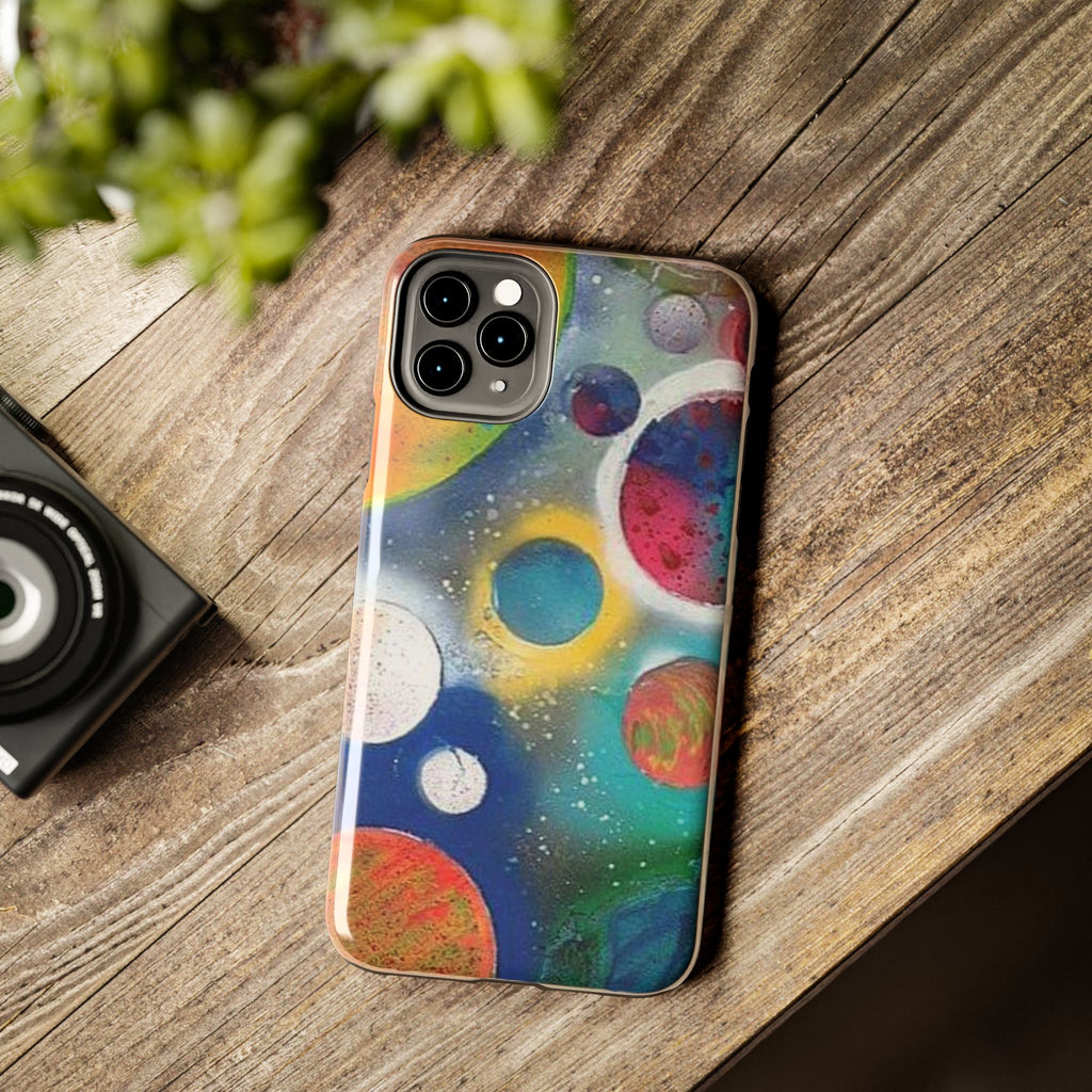 Galaxy Planets Themed Tough Phone Case (various phone options)