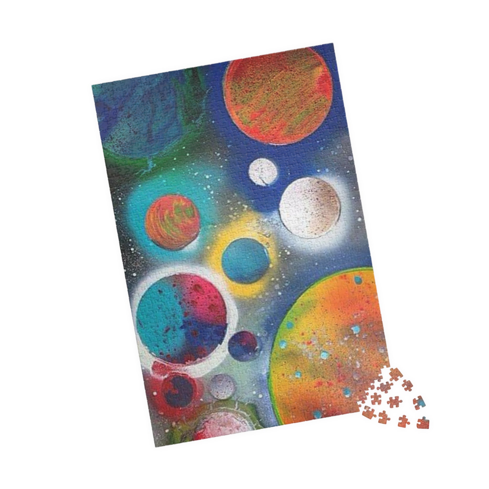Galaxy Planets Jigsaw Puzzle (110/252/520/1014 pcs)