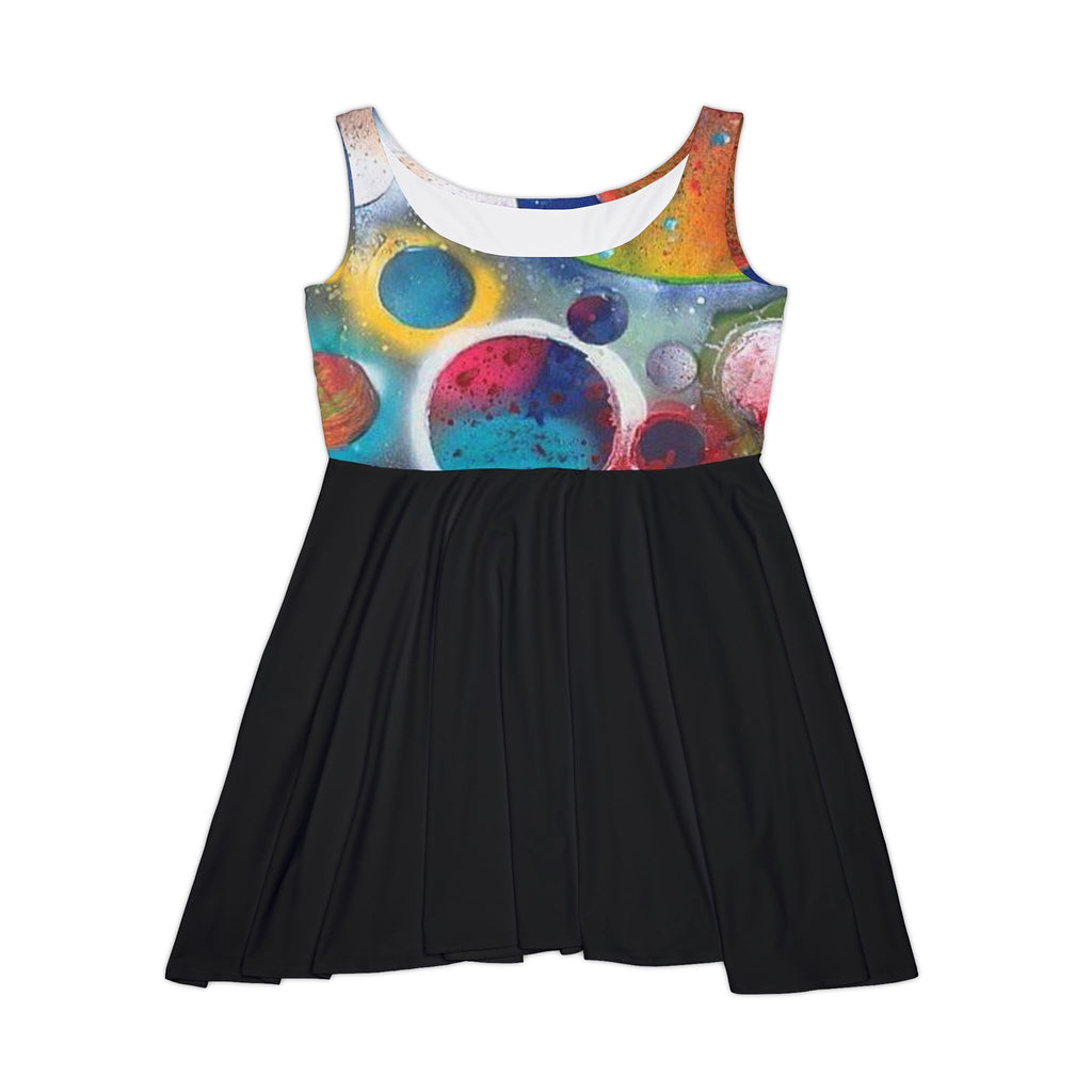 Galaxy Planets Skater Dress