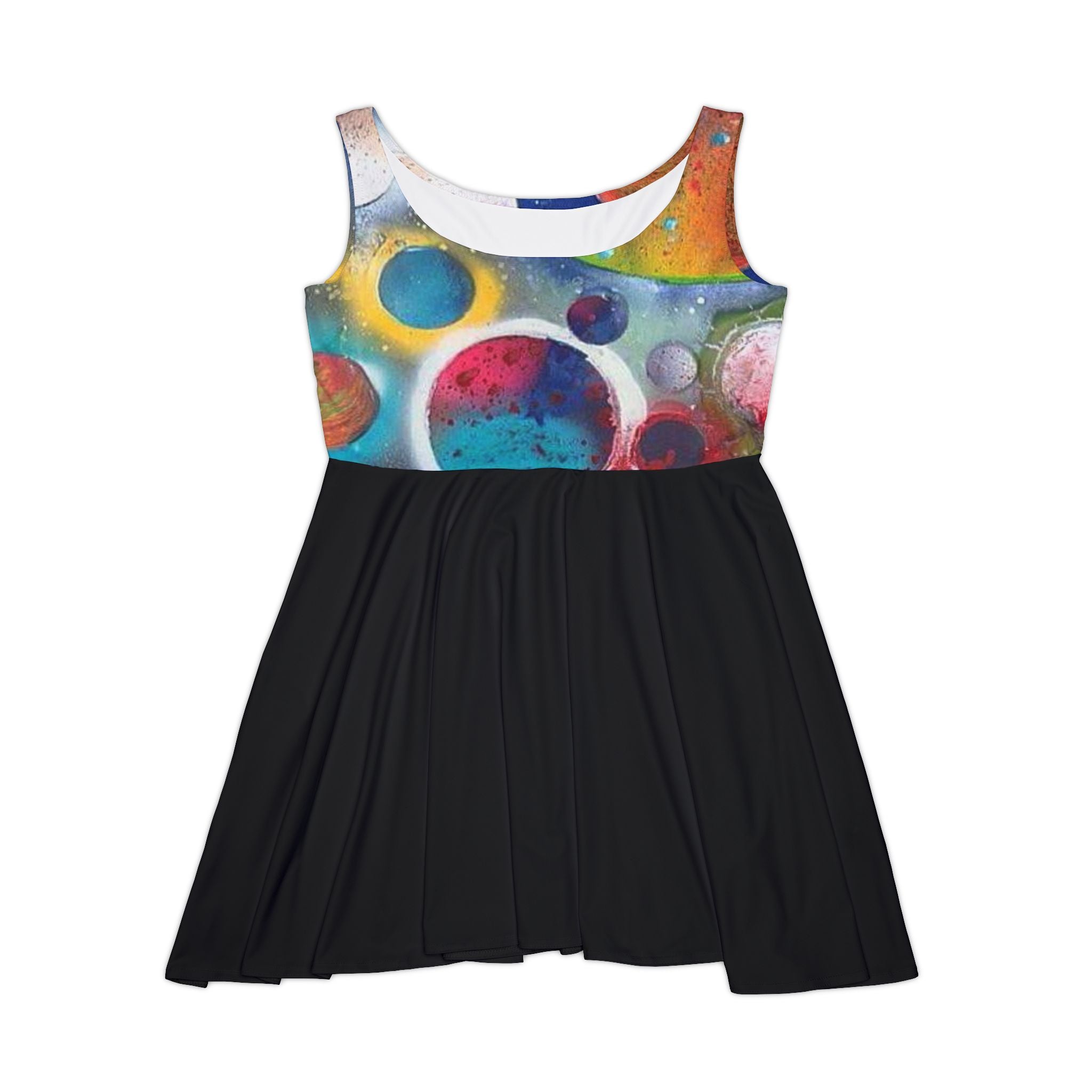 Galaxy Planets Skater Dress