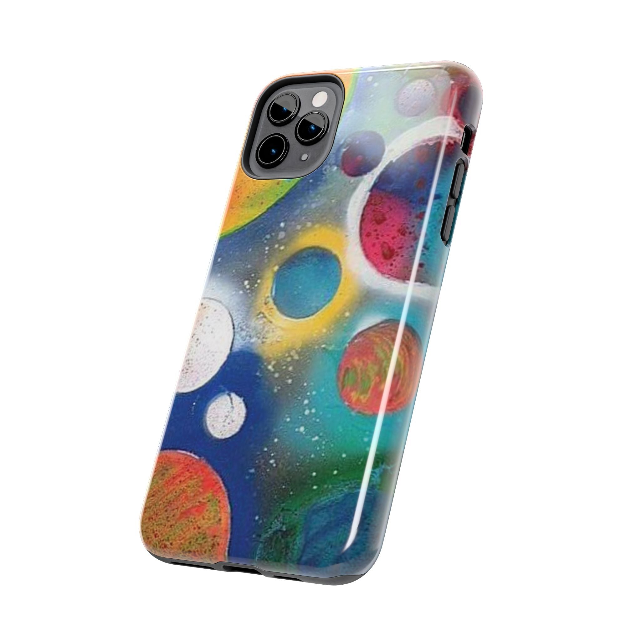 Galaxy Planets Themed Tough Phone Case (various phone options)