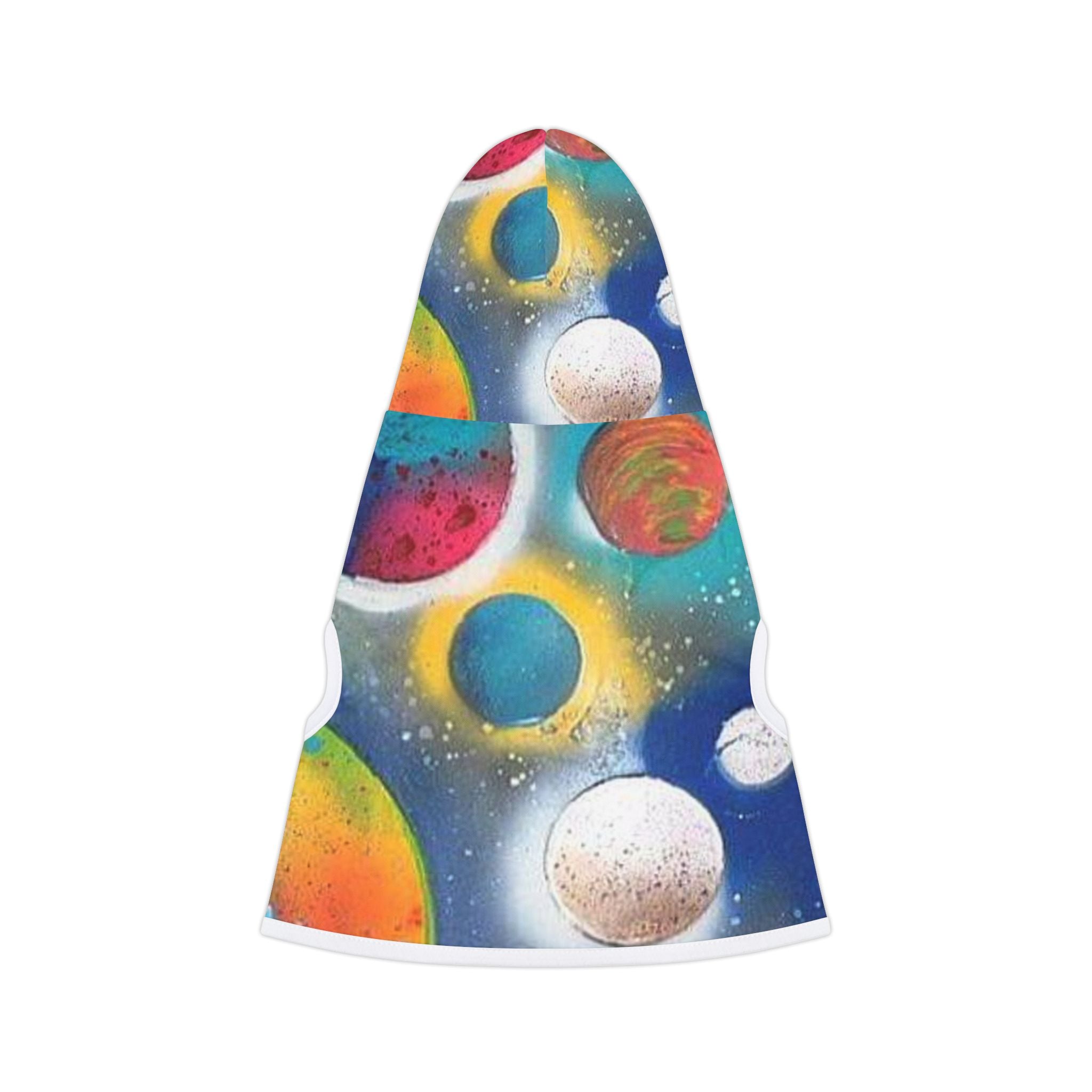 Galaxy Planets Pet Hoodie