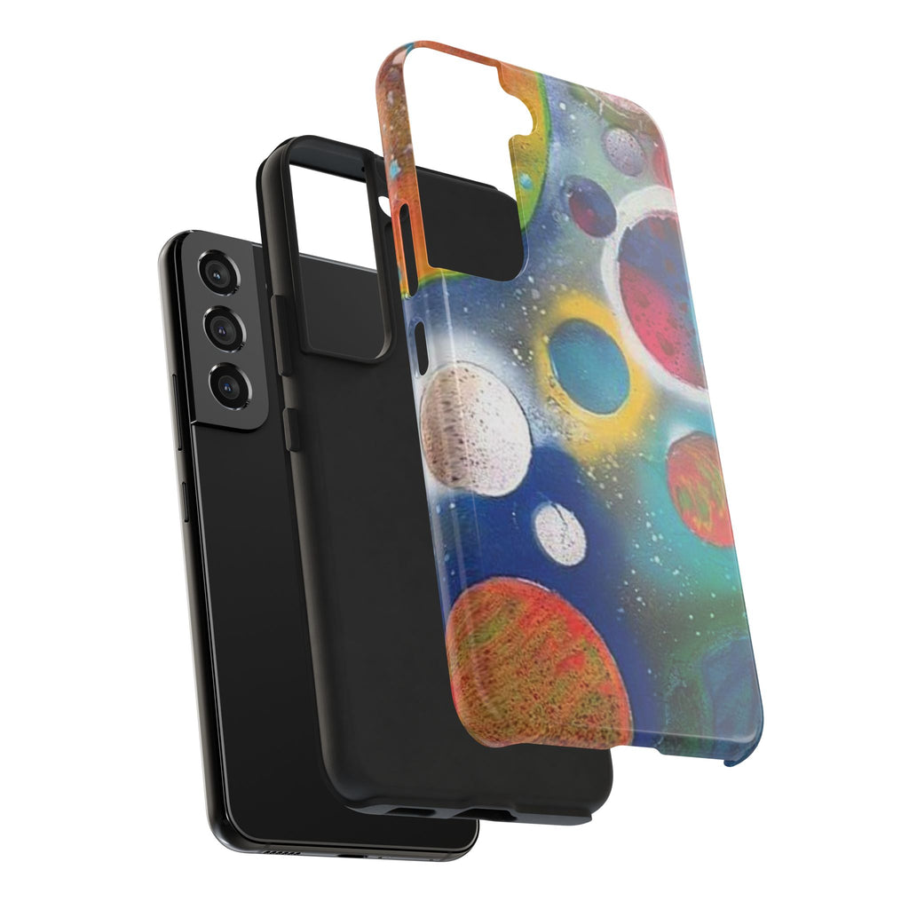 Galaxy Planets Themed Tough Phone Case (various phone options)